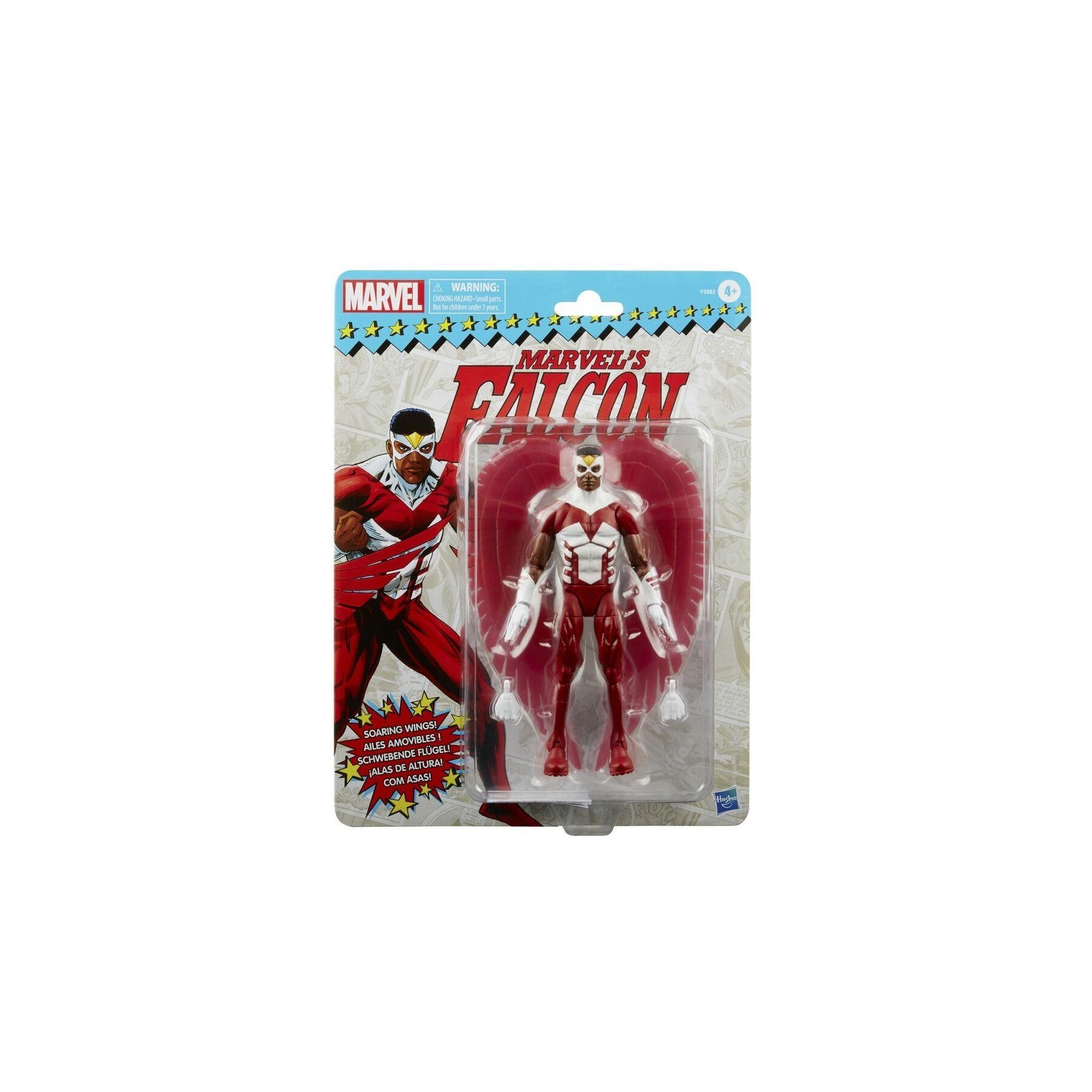 Figura Falcon Retro Marvel Legends 15Cm