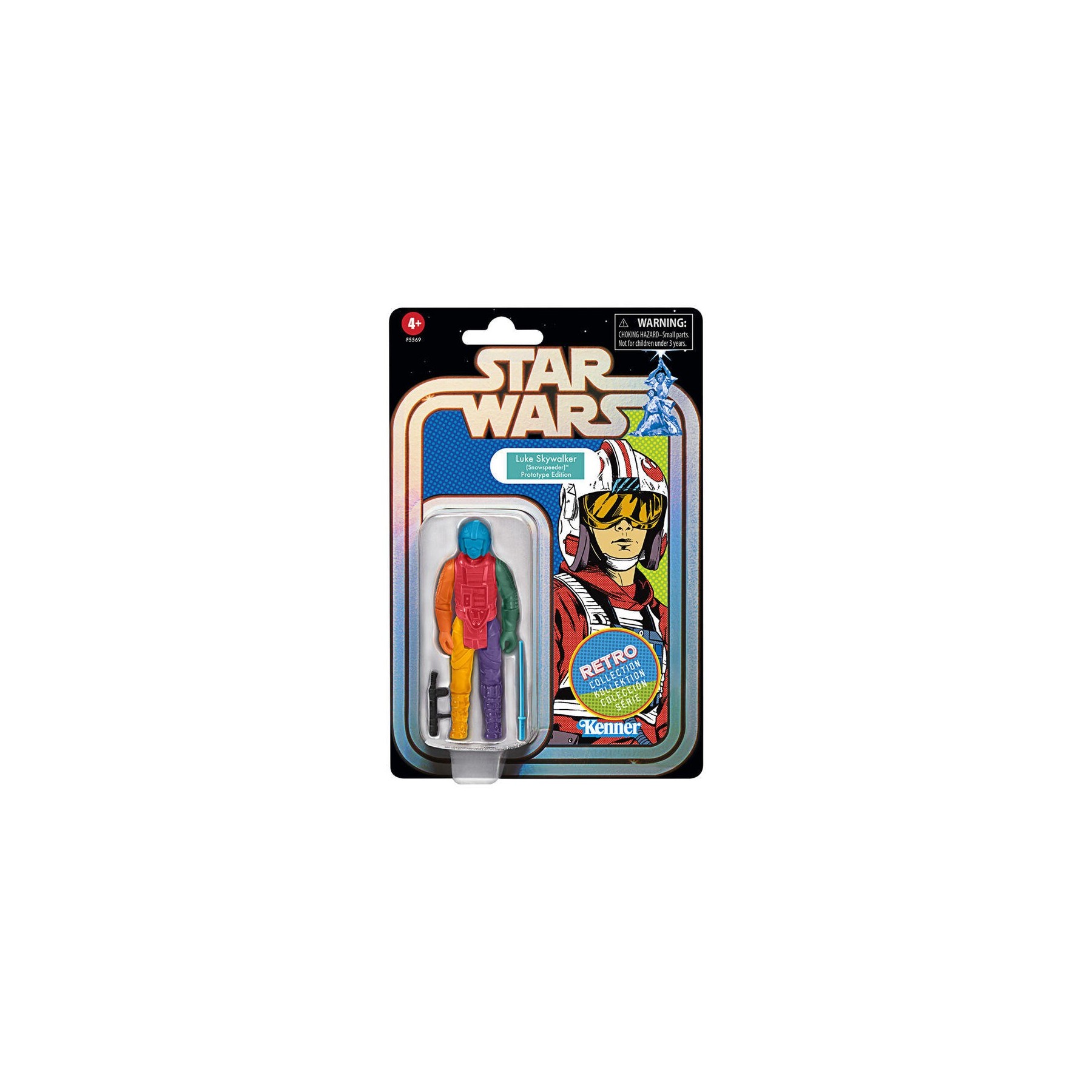 Figura Luke Skywalker Retro Colecction Star Wars 9,5Cm