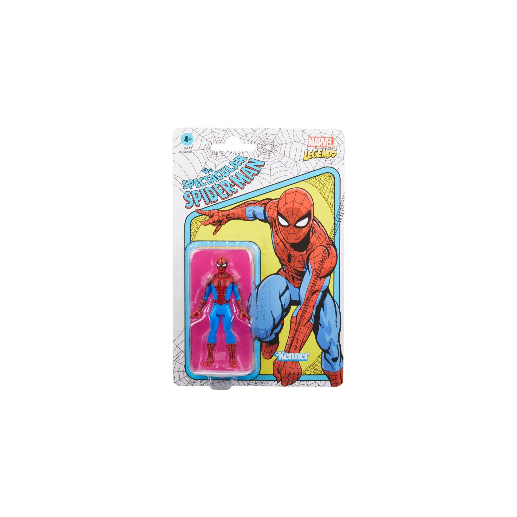 Figura Spiderman The Spectacular Marvel 9,5Cm