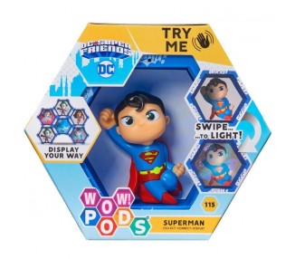 Figura Led Wow! Pod Superman Dc Comics