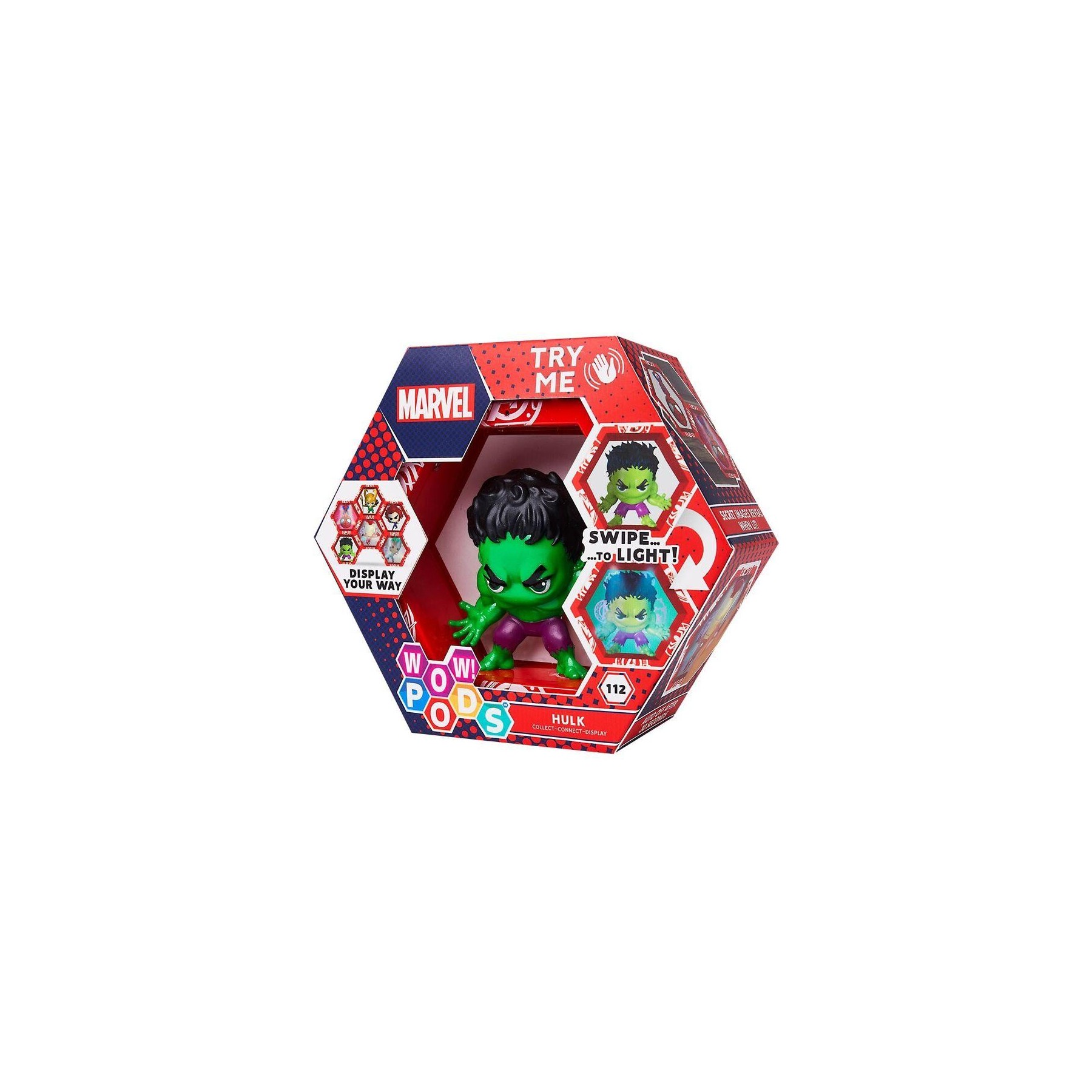 Figura Led Wow! Pod Hulk Marvel