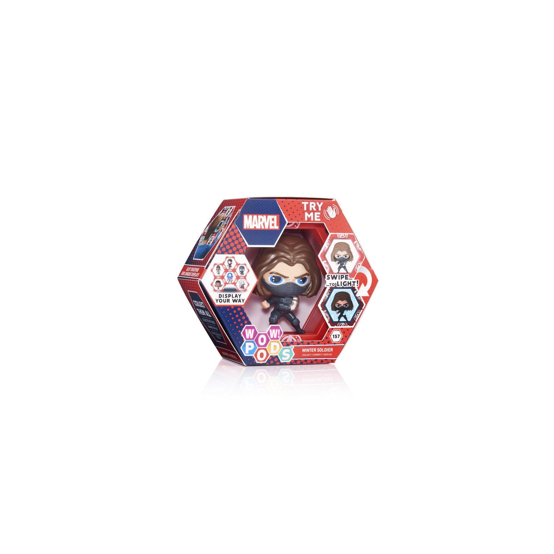 Figura Led Wow! Pod Winter Soldier Marvel