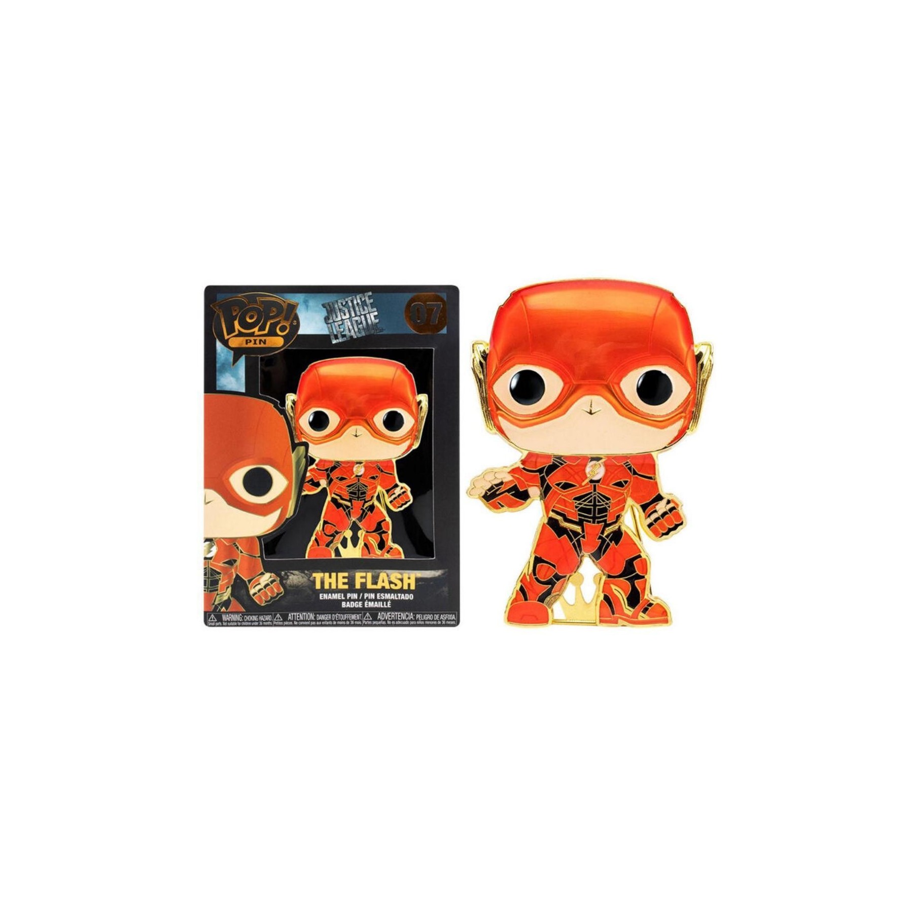 Pop Pin Dc Comics La Liga De La Justicia The Flash 10Cm
