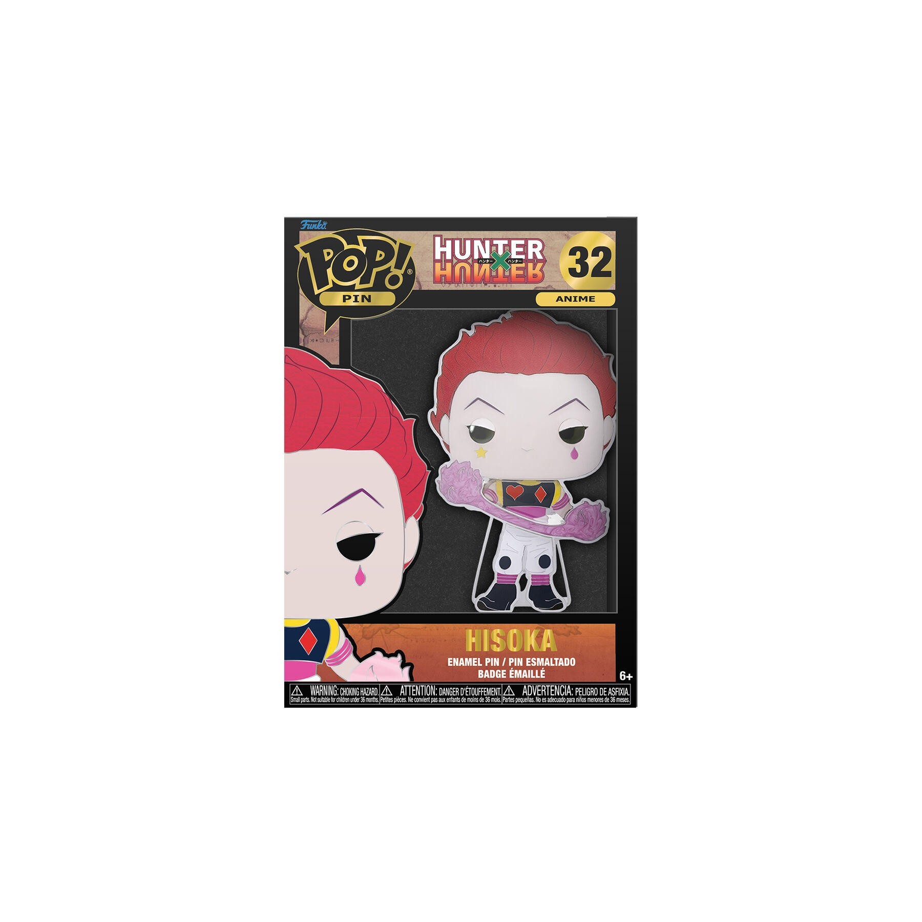 Pop Pin Hunter X Hunter Hisoka 10Cm
