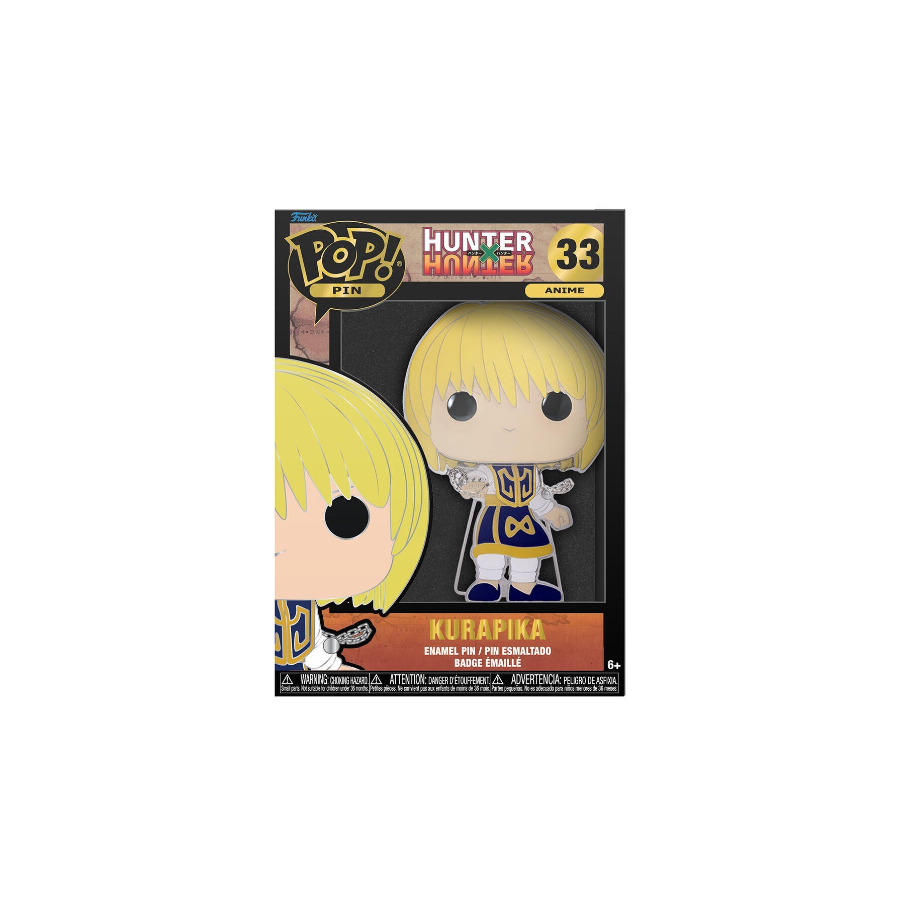 Pop Pin Hunter X Hunter Kurapika 10Cm