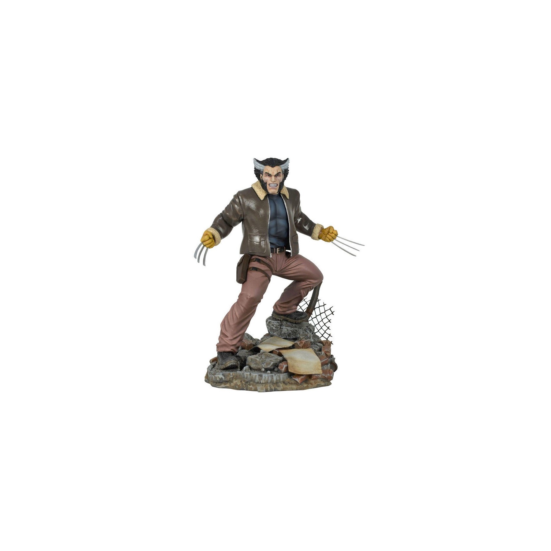 Figura Diorama Lobezno X-Men Marvel 23Cm