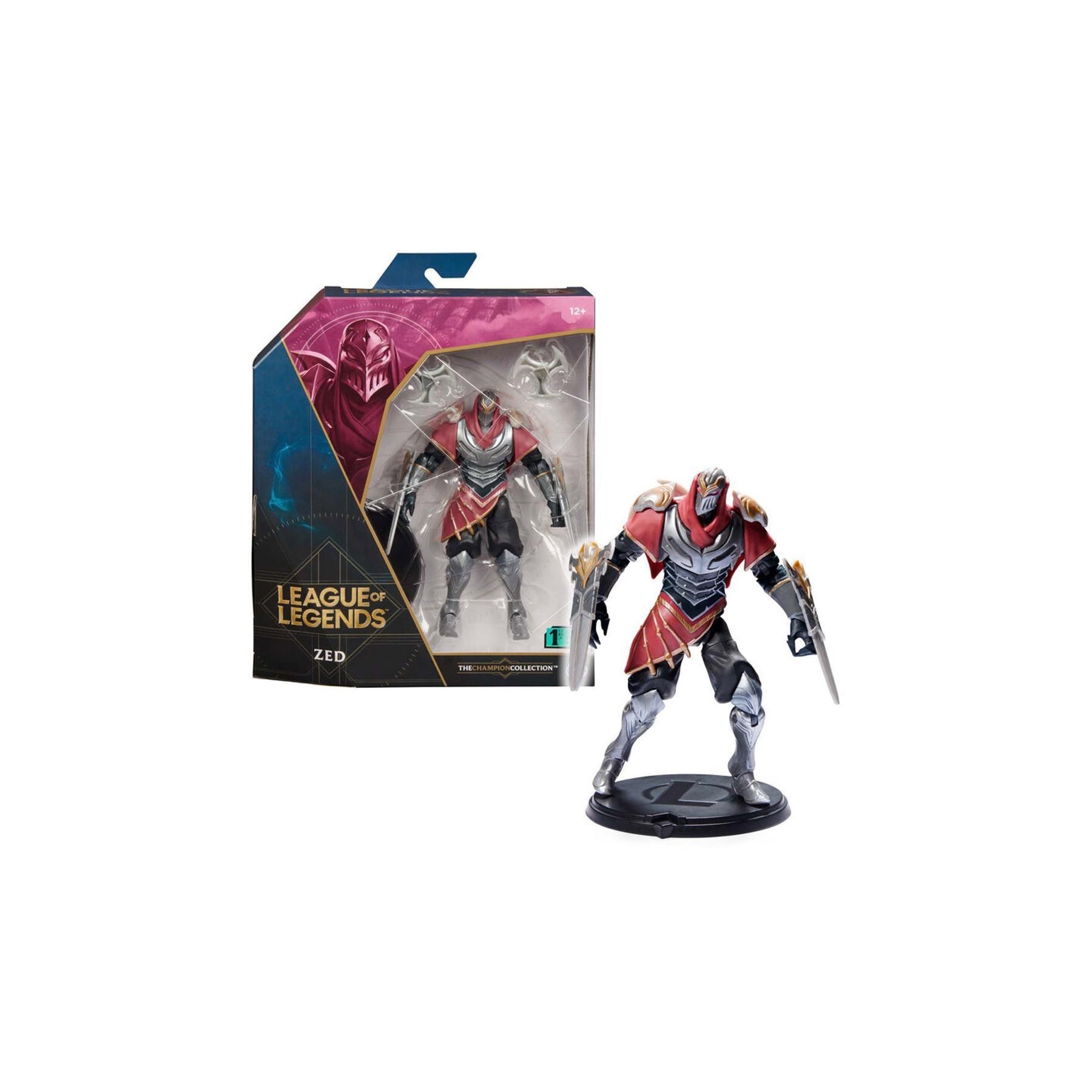 Figura Zed League Of Legends 15Cm