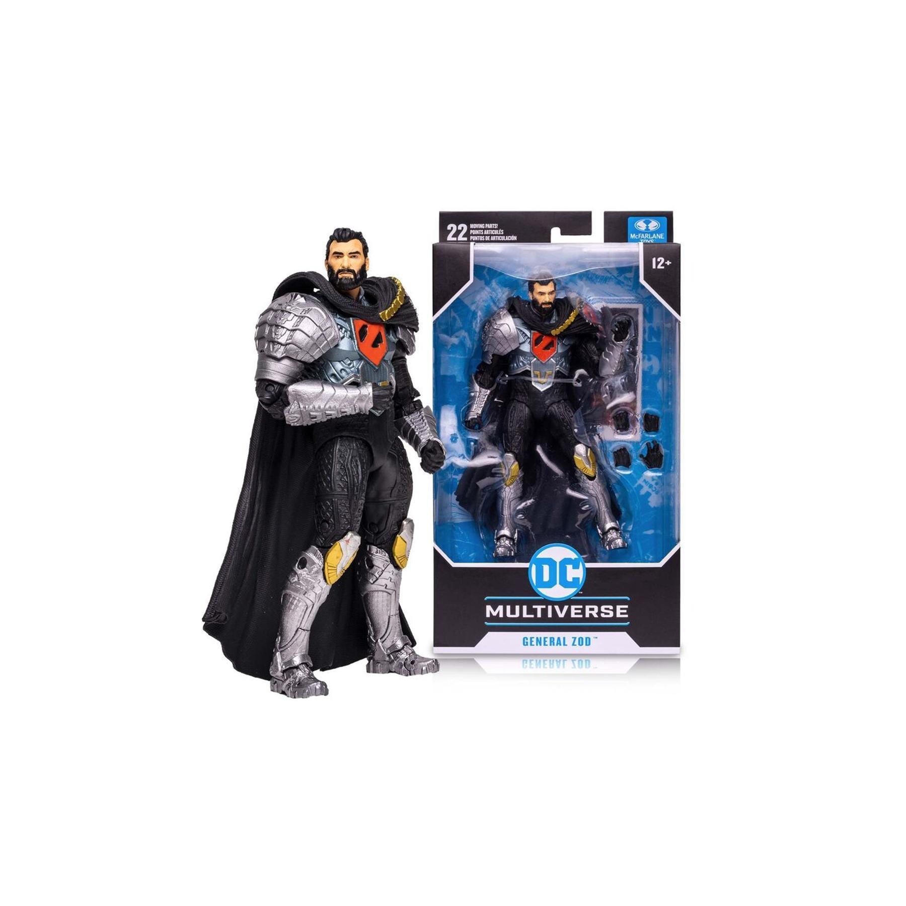 Figura General Zod Multiverse Dc Comics 18Cm