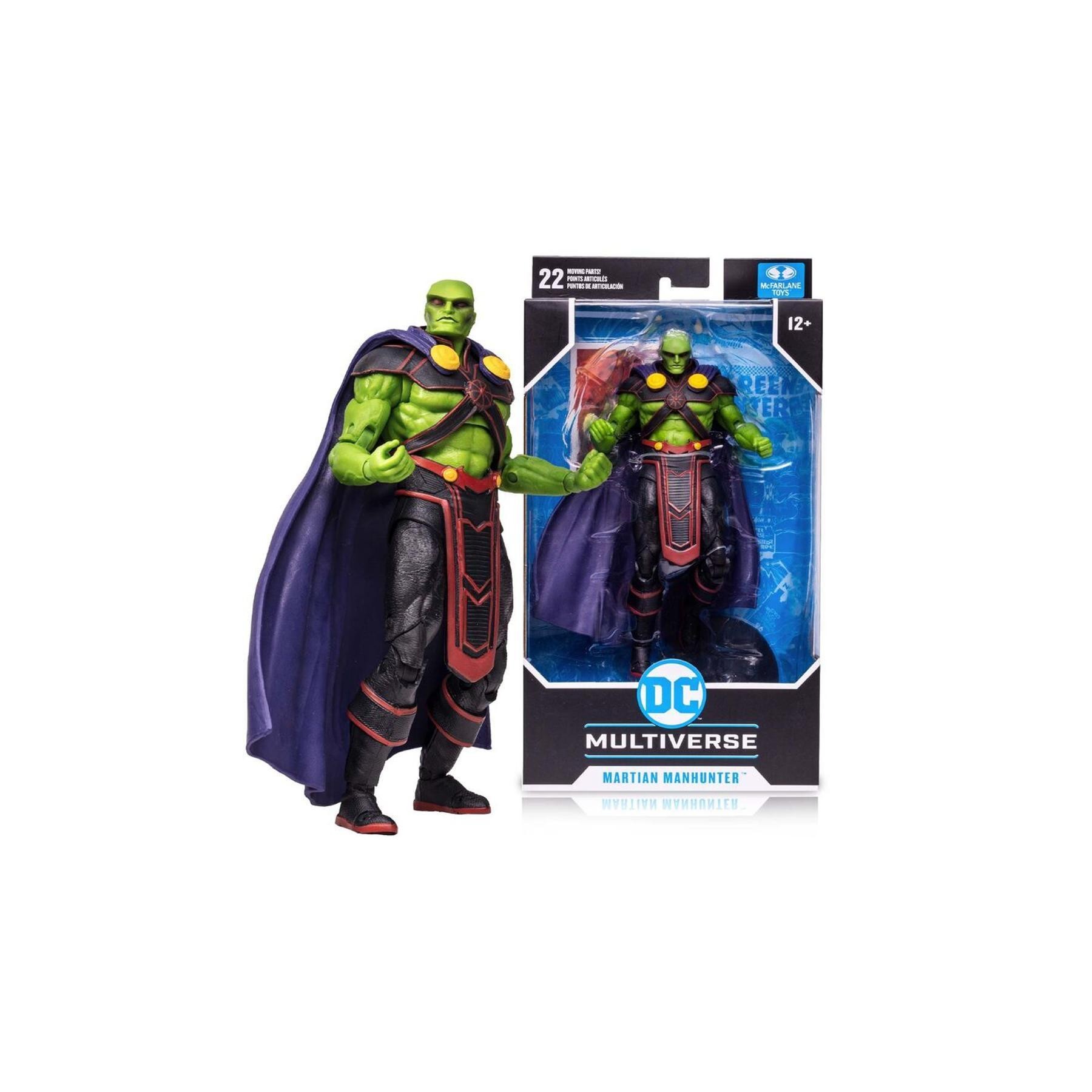 Figura Martian Manhunter Multiverse Dc Comics 18Cm