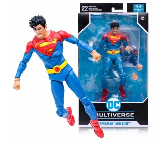 Figura Superman Jon Kent Multiverse Dc Comics 17,5Cm