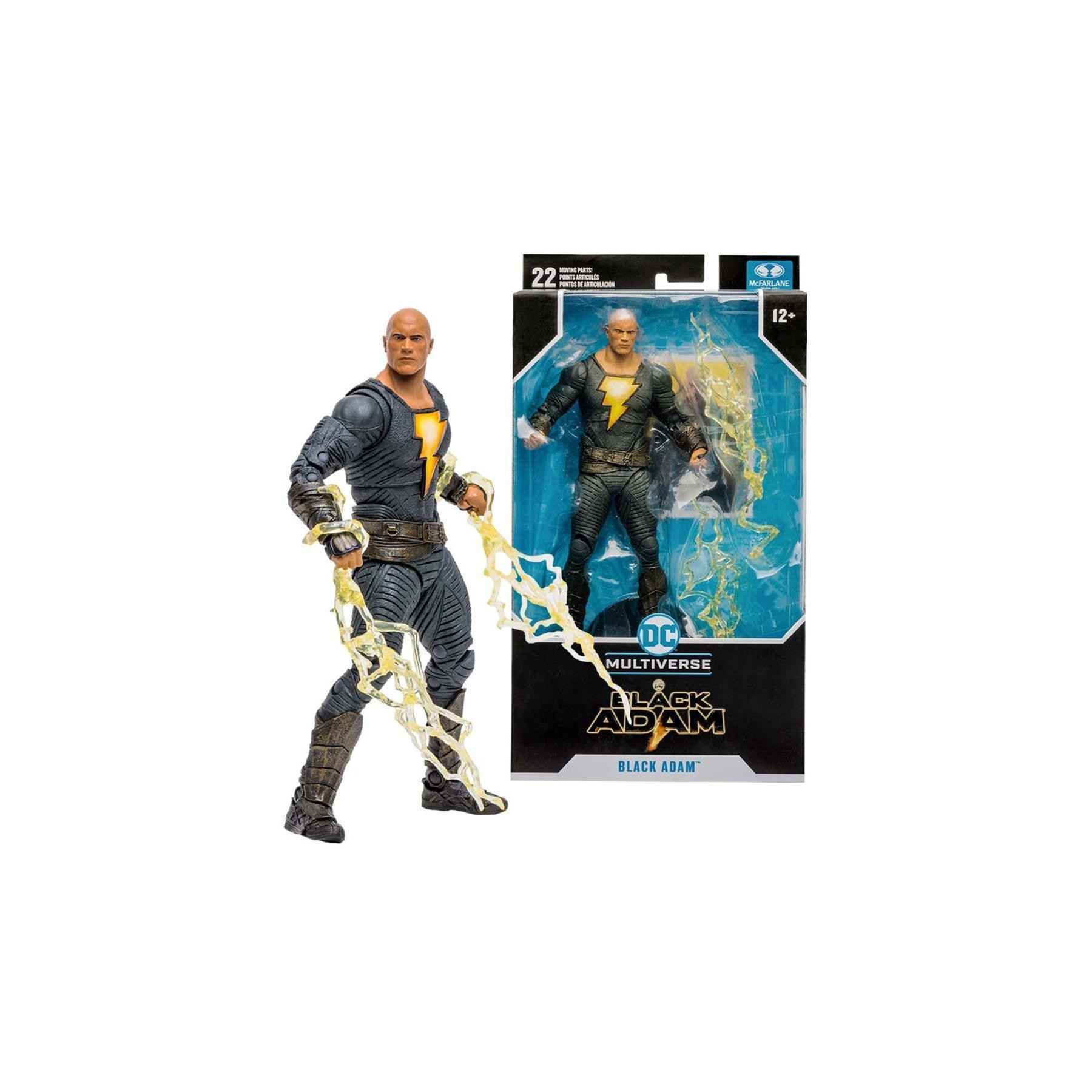 Figura Black Adam Black Adam Multiverse Dc Comics 17,5Cm