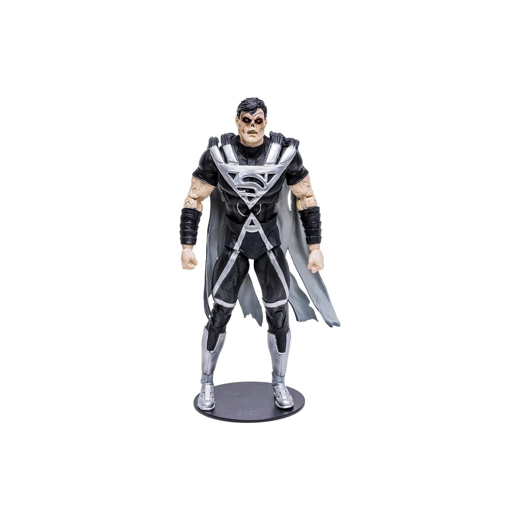 Figura Black Lantern Superman Multiverse Dc Comics 17Cm
