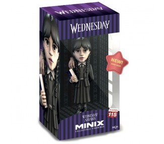 Figura Minix Miercoles Y Cosa Wednesday 12Cm