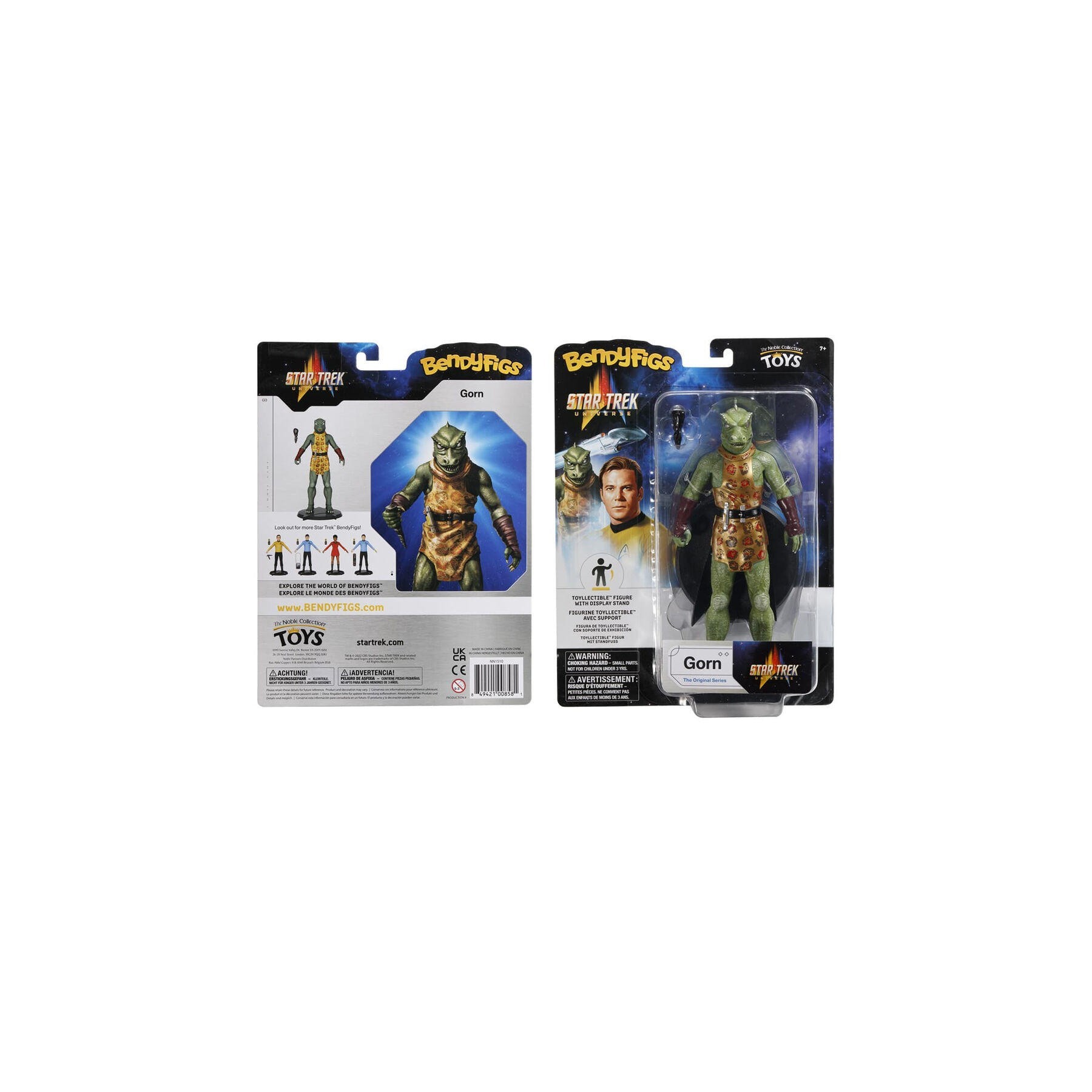 Figura Maleable Bendyfigs Gorn Star Trek 19Cm