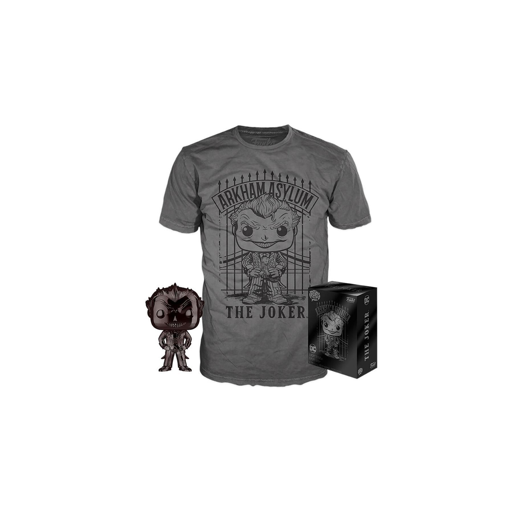 Set Figura Pop & Tee Dc Comics The Joker Exclusive