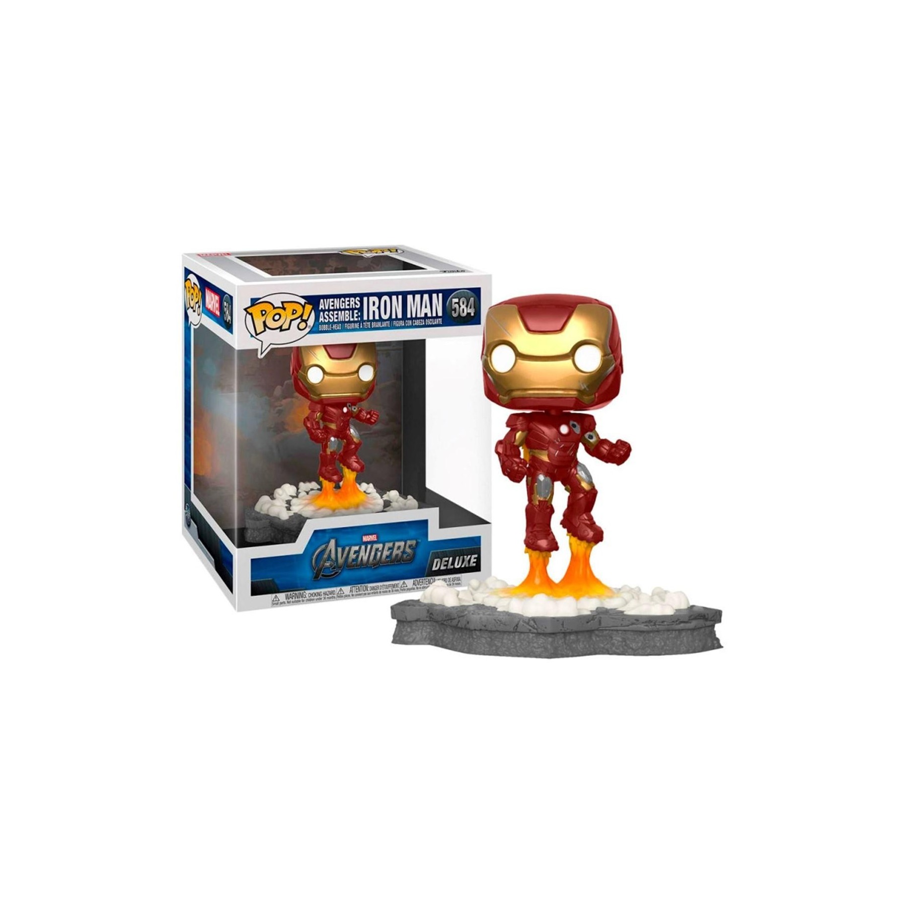 Figura Pop Marvel Avengers Iron Man Assemble Exclusive