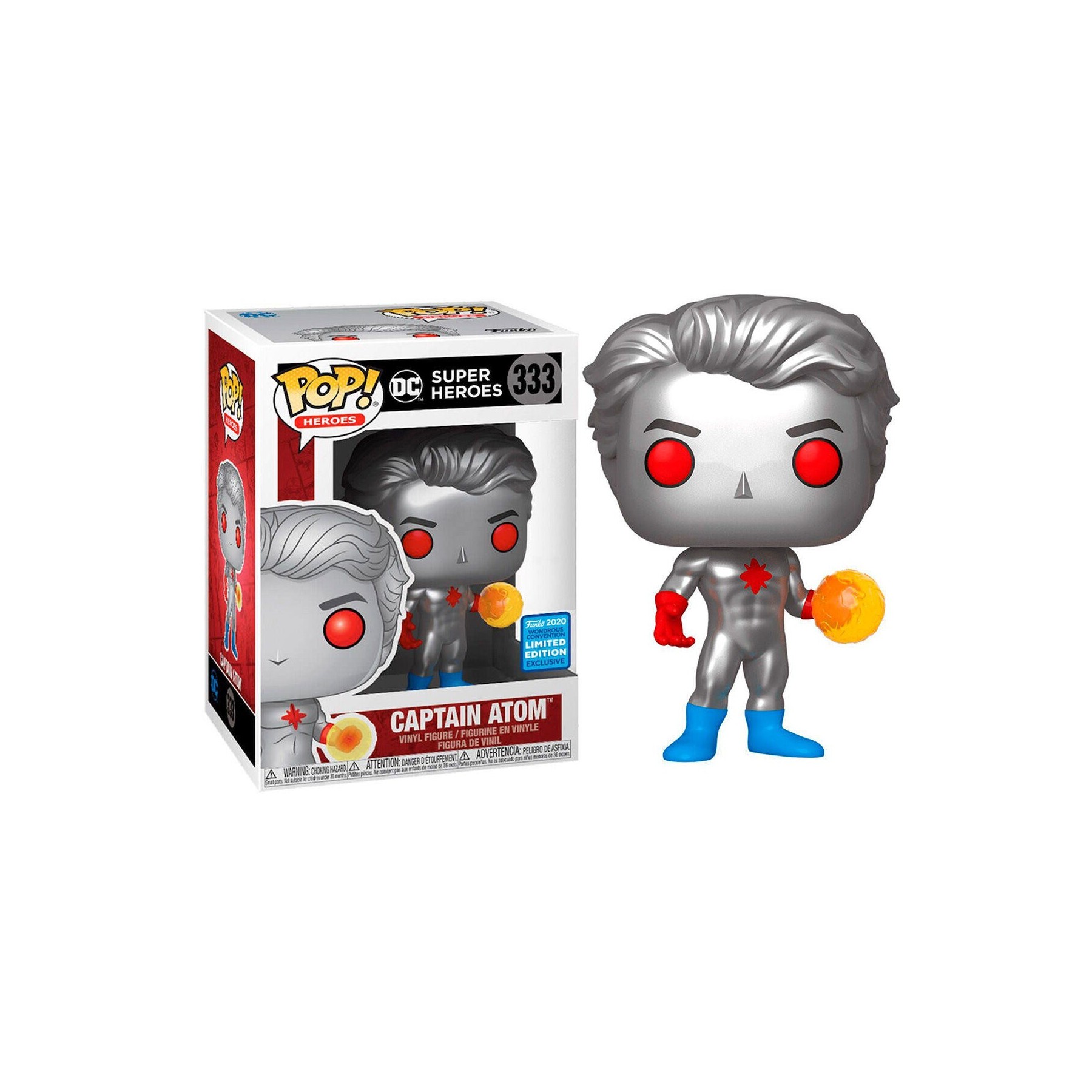 Figura Pop Dc Comics Captain Atom Exclusive