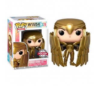 Figura Pop Dc Comics Wonder Woman 84 Wonder Woman Gold Shi