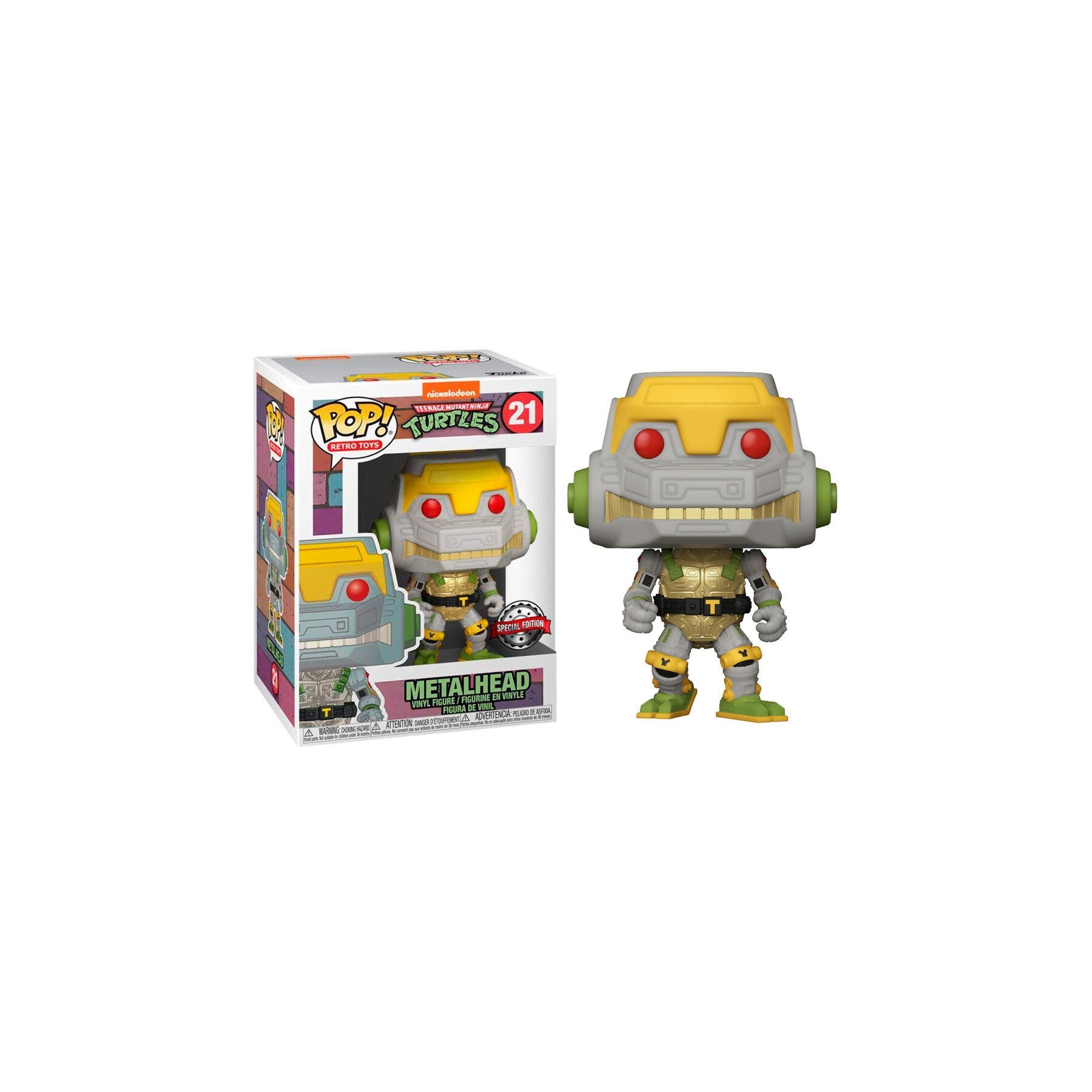Figura Pop Teenage Mutant Ninja Turtles Metalhead Exclusive