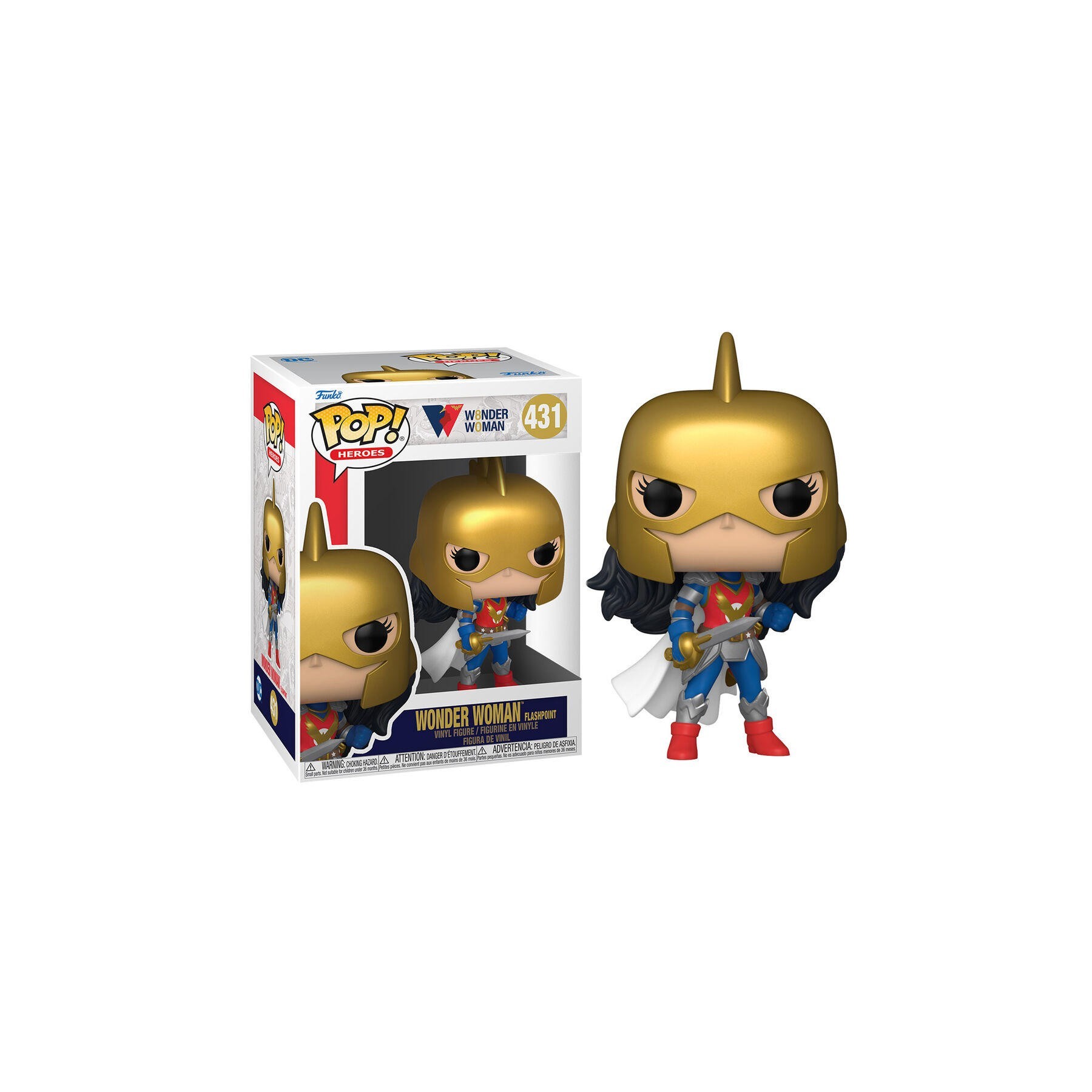 Figura Pop Dc Comics 80Th Wonder Woman Flashpoint