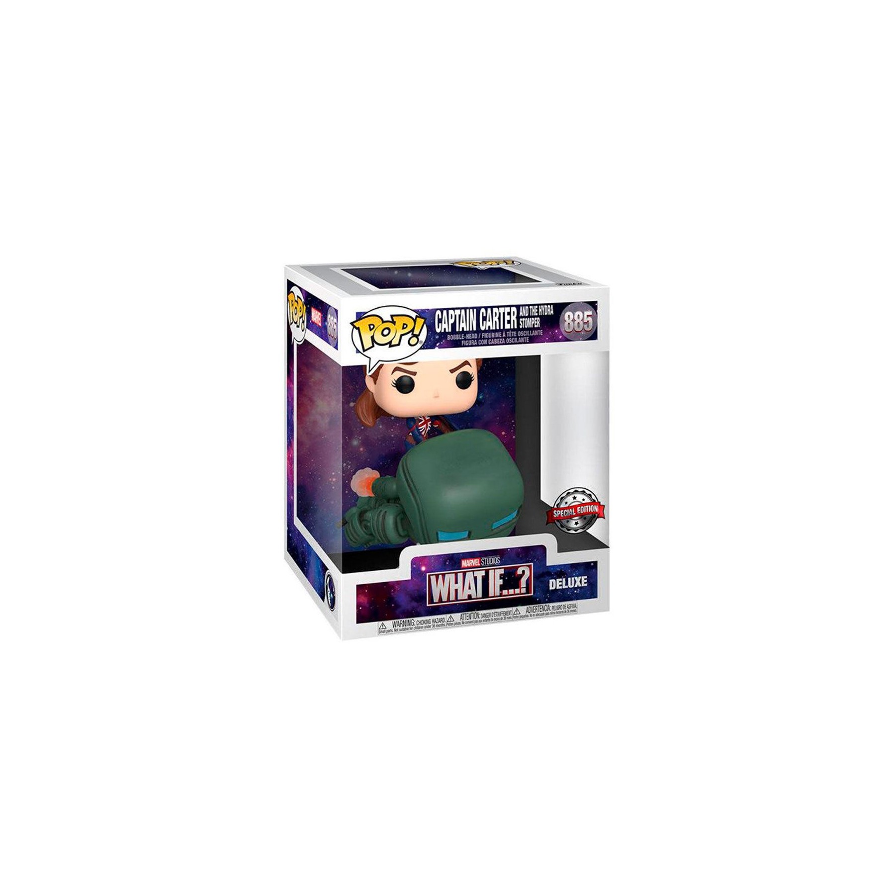 Figura Pop Marvel What If Captain Carter Exclusive