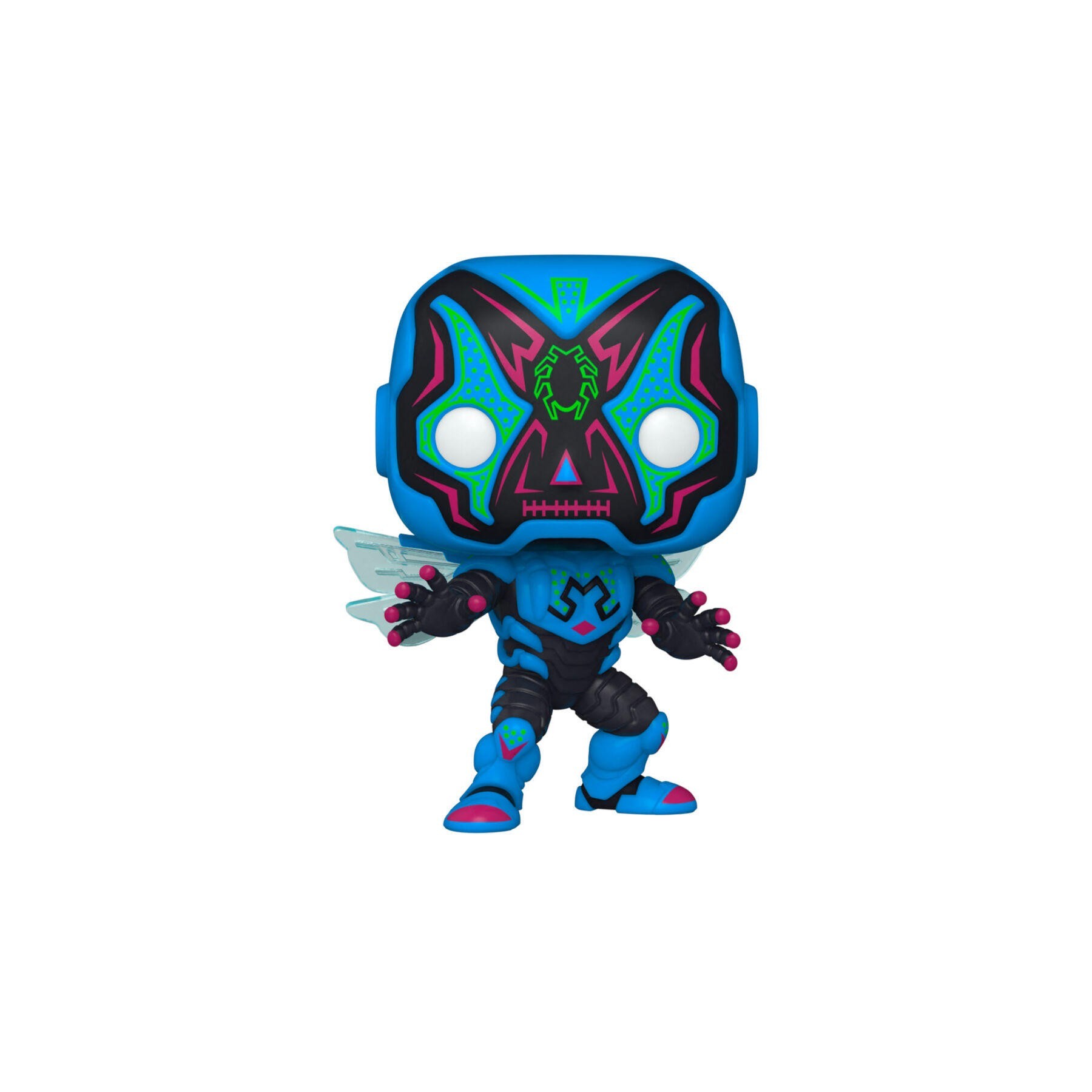 Figura Pop Dia De Los Dc Blue Beetle
