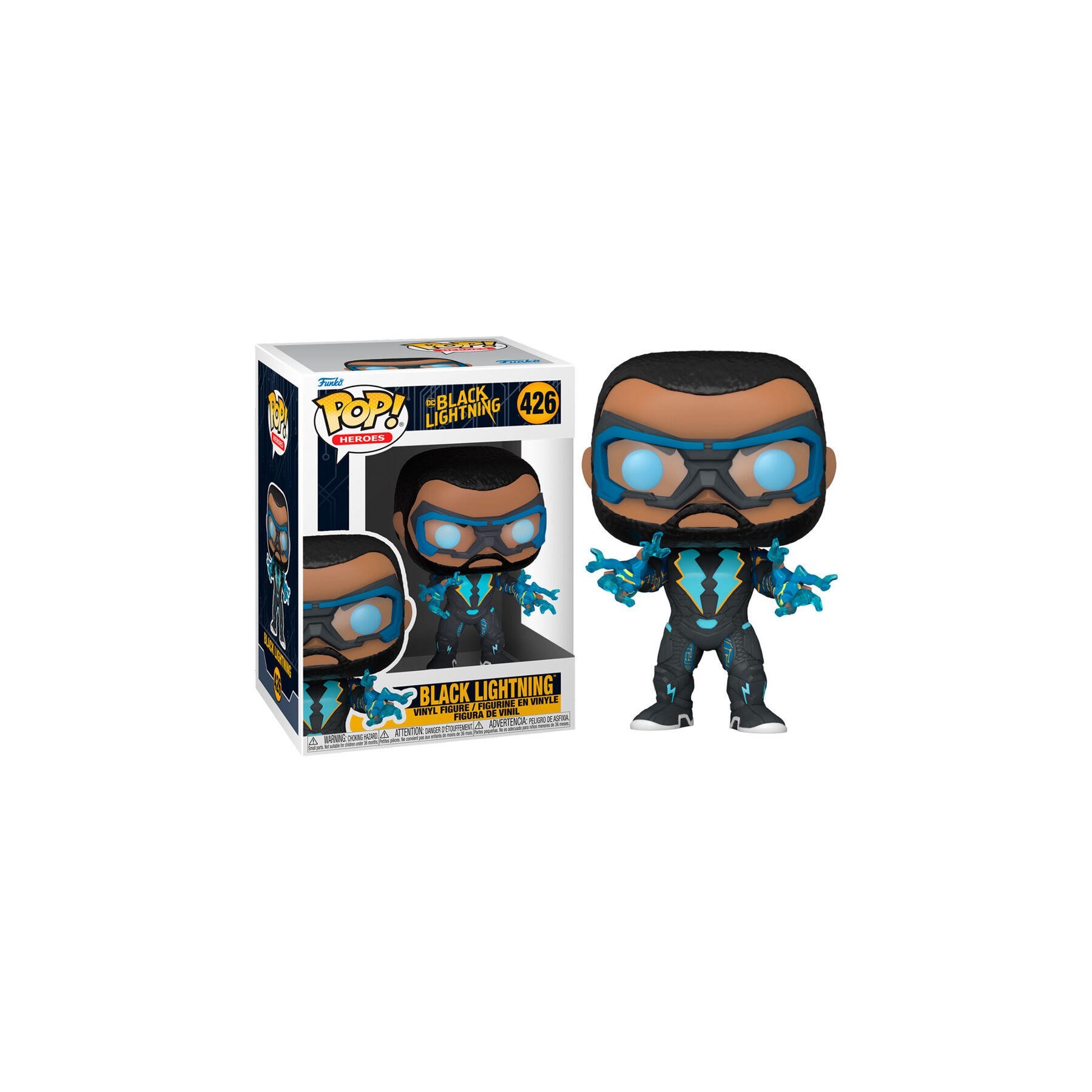 Figura Pop Dc Black Lightning Black Lightning