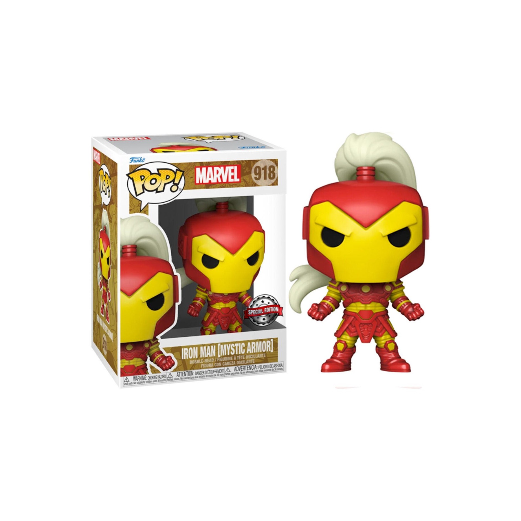 Figura Pop Marvel Iron Man Mystic Armor Exclusive