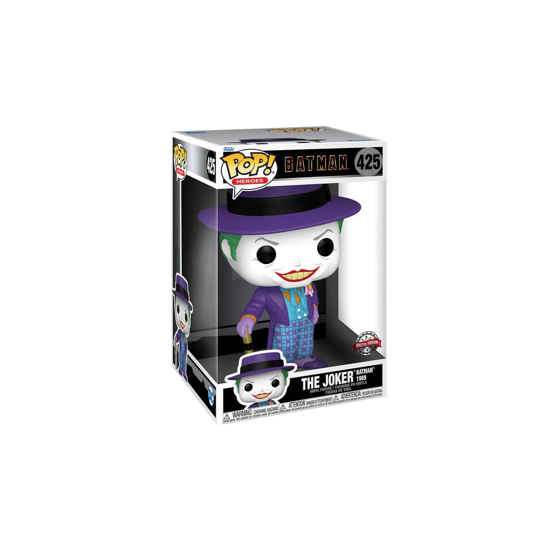Figura Pop Dc Comics Batman 1989 Joker With Hat Exclusive 25