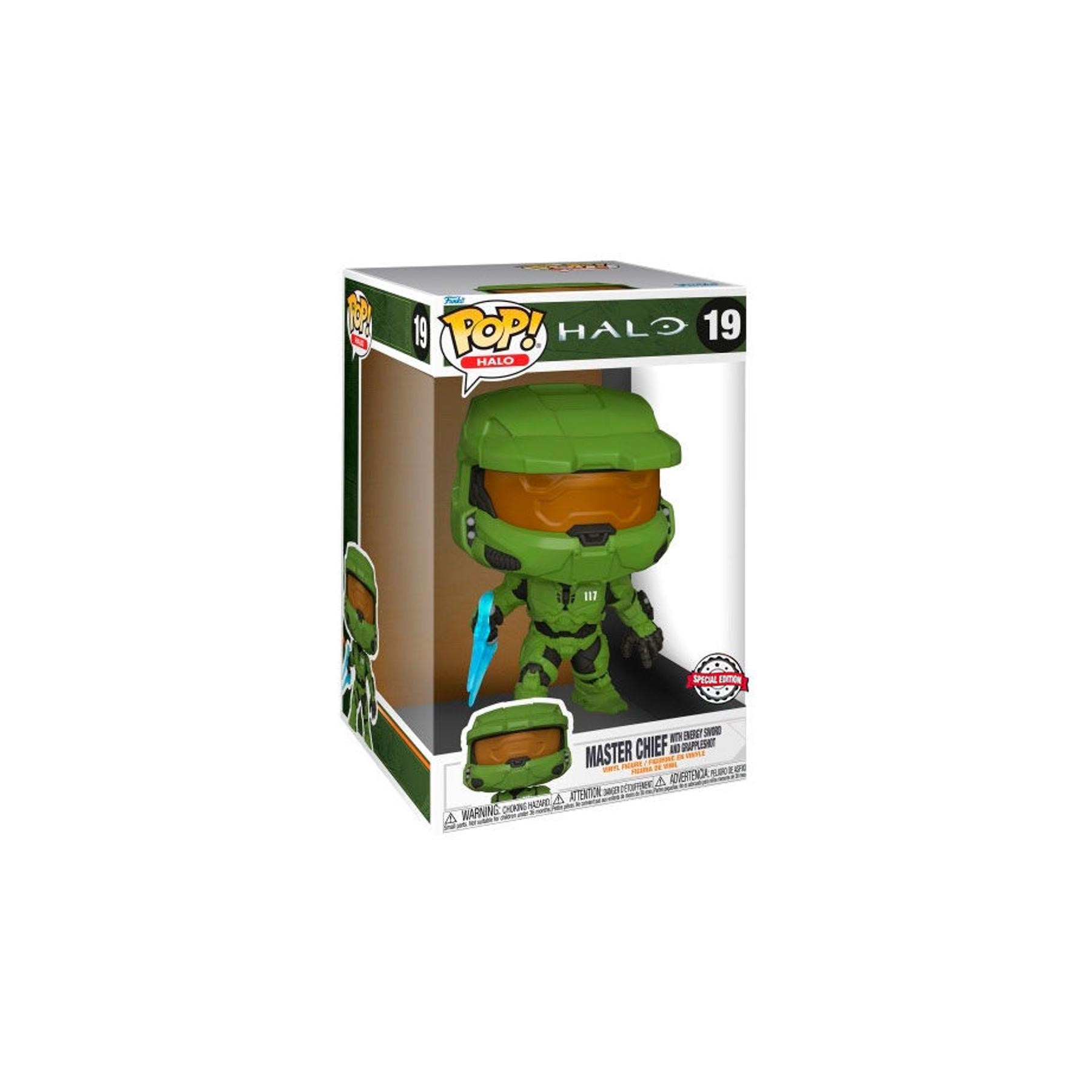 Figura Pop Halo Master Chief Exclusive 25Cm