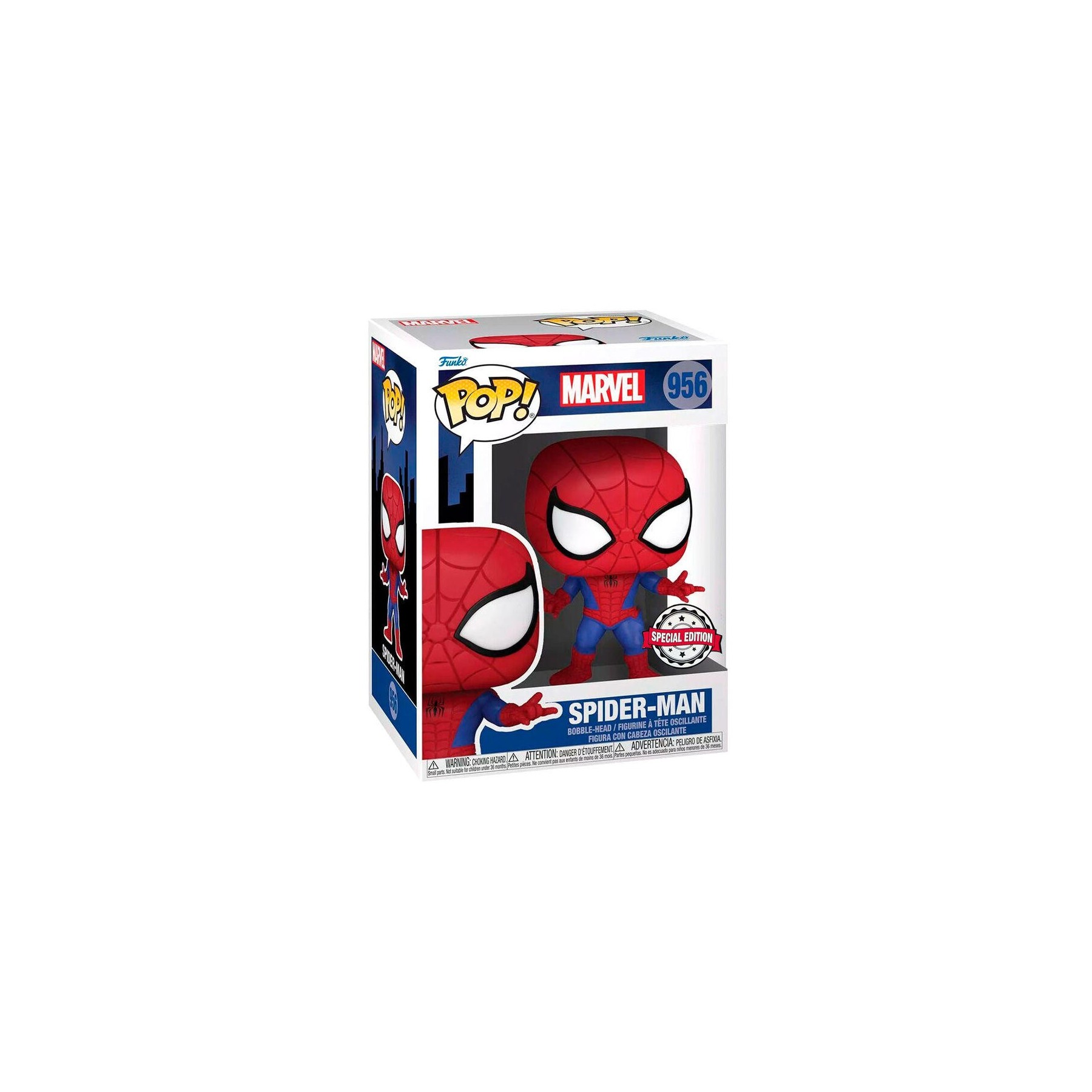 Figura Pop Marvel Spiderman Spiderman Exclusive