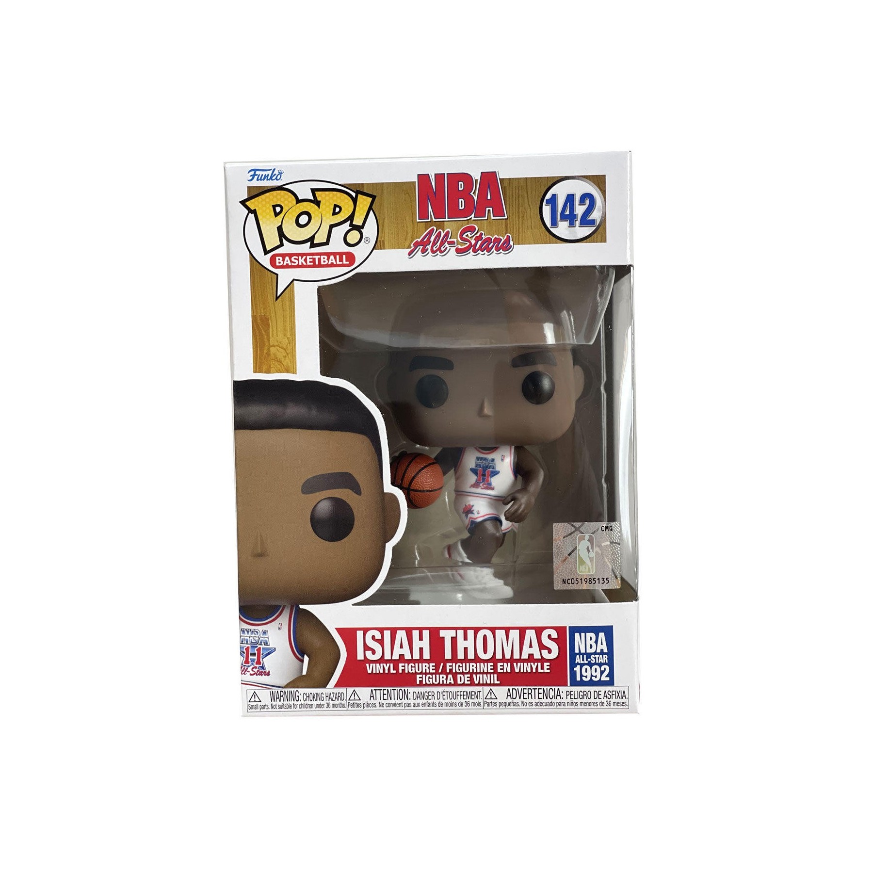 Figura Pop Nba All Star Isiah Thomas 1992
