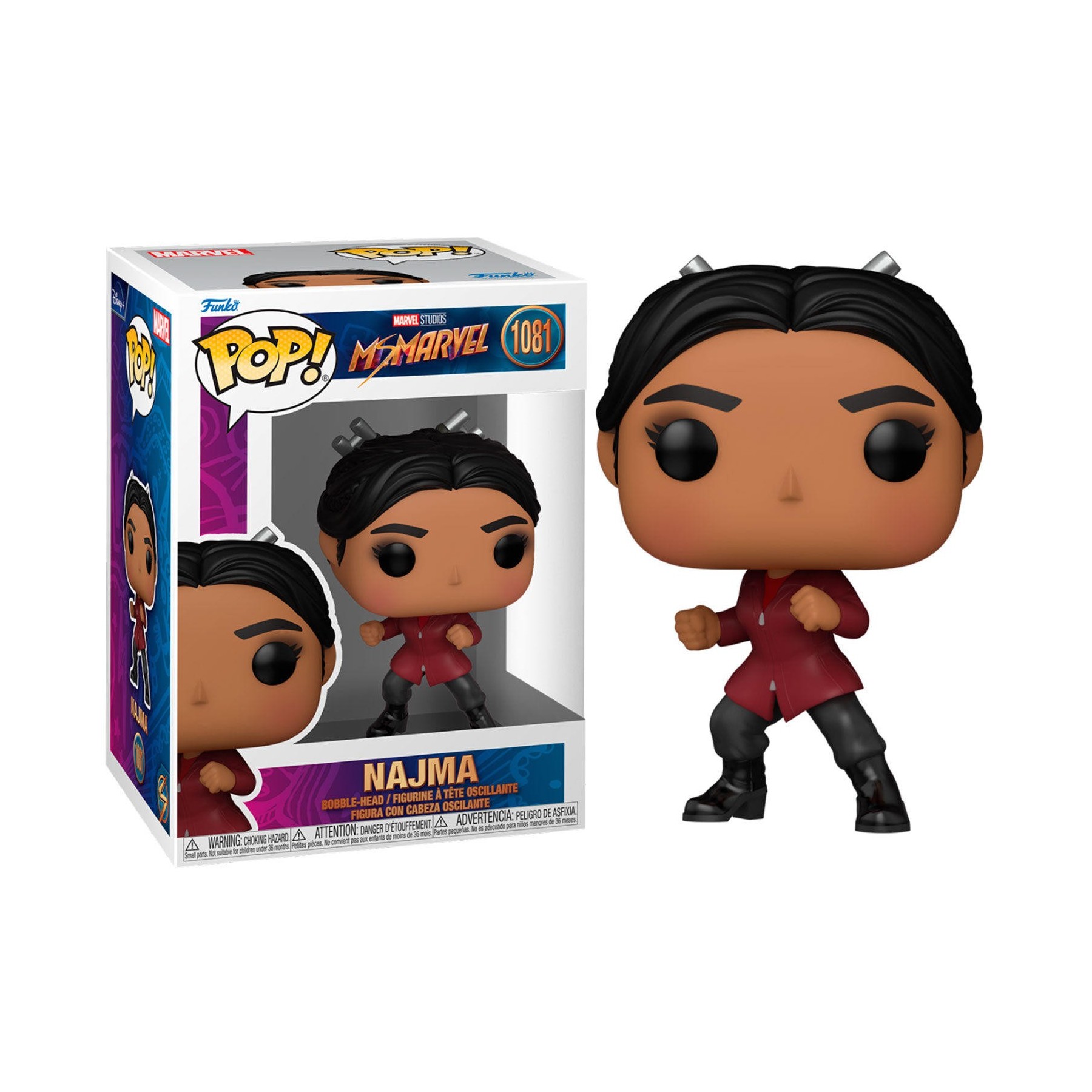 Figura Pop Marvel Ms. Marvel Najma