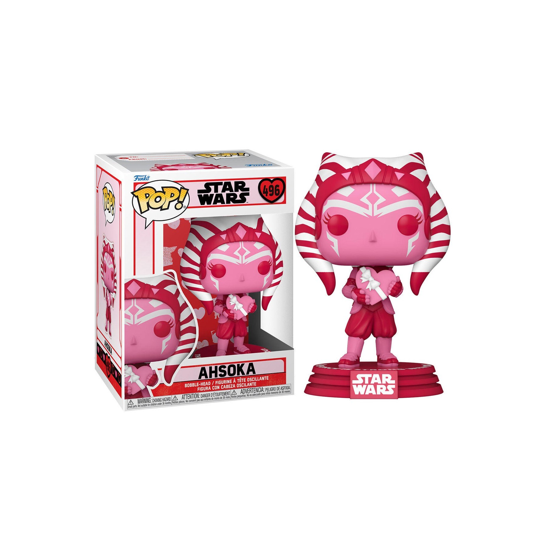 Figura Pop Star Wars Valentines Ahsoka