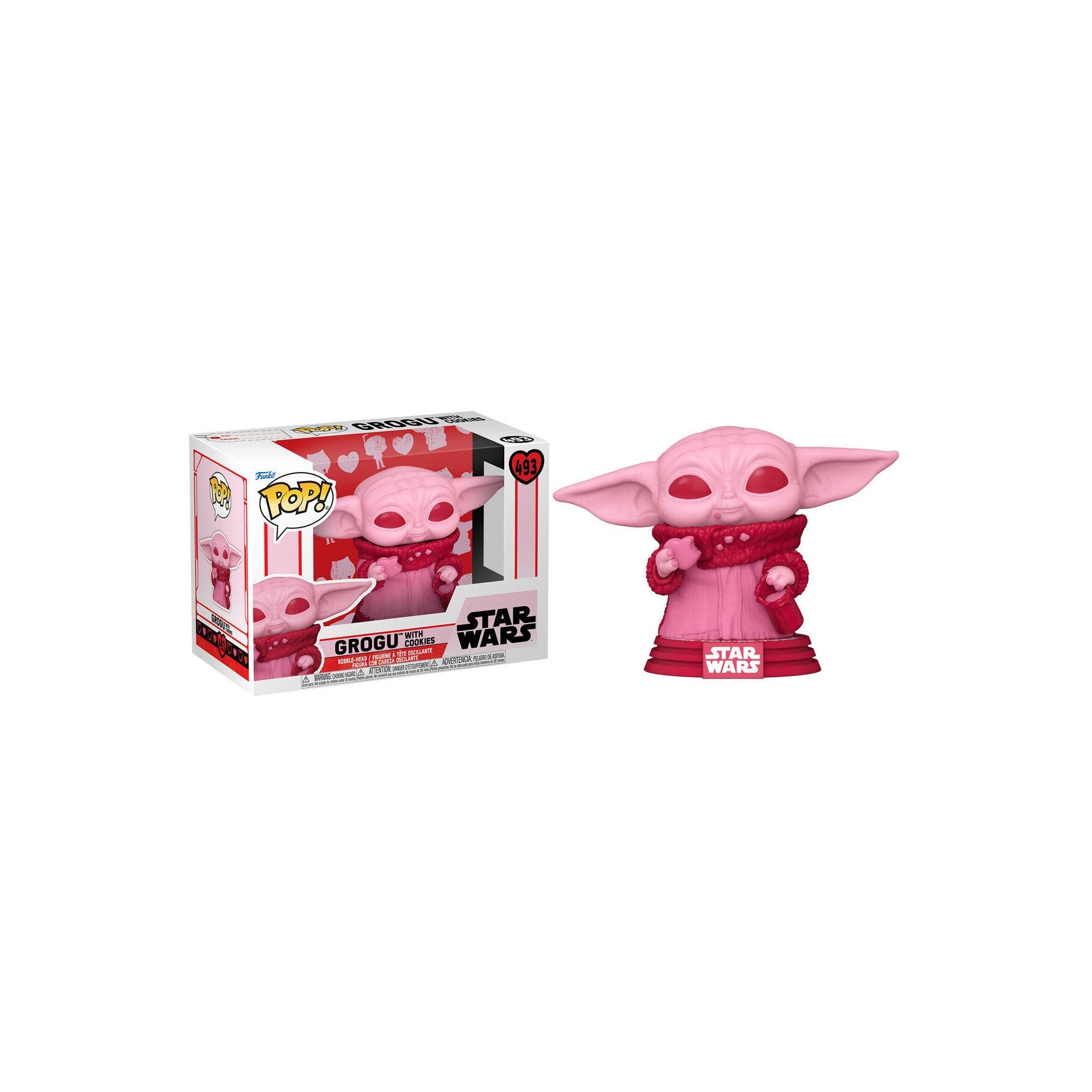 Figura Pop Star Wars Valentines Grogu