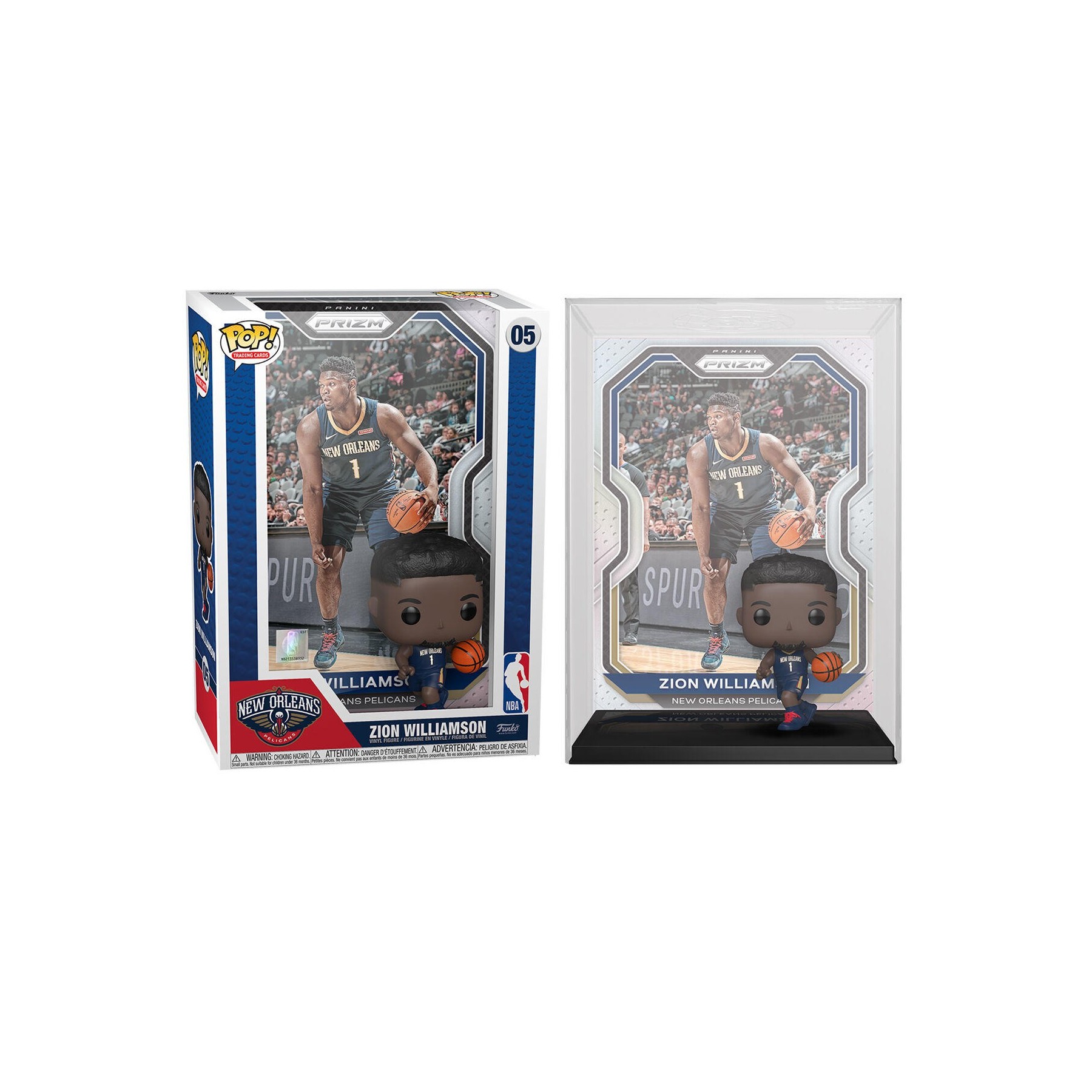 Figura Pop Trading Cards Nba Zion Williamson