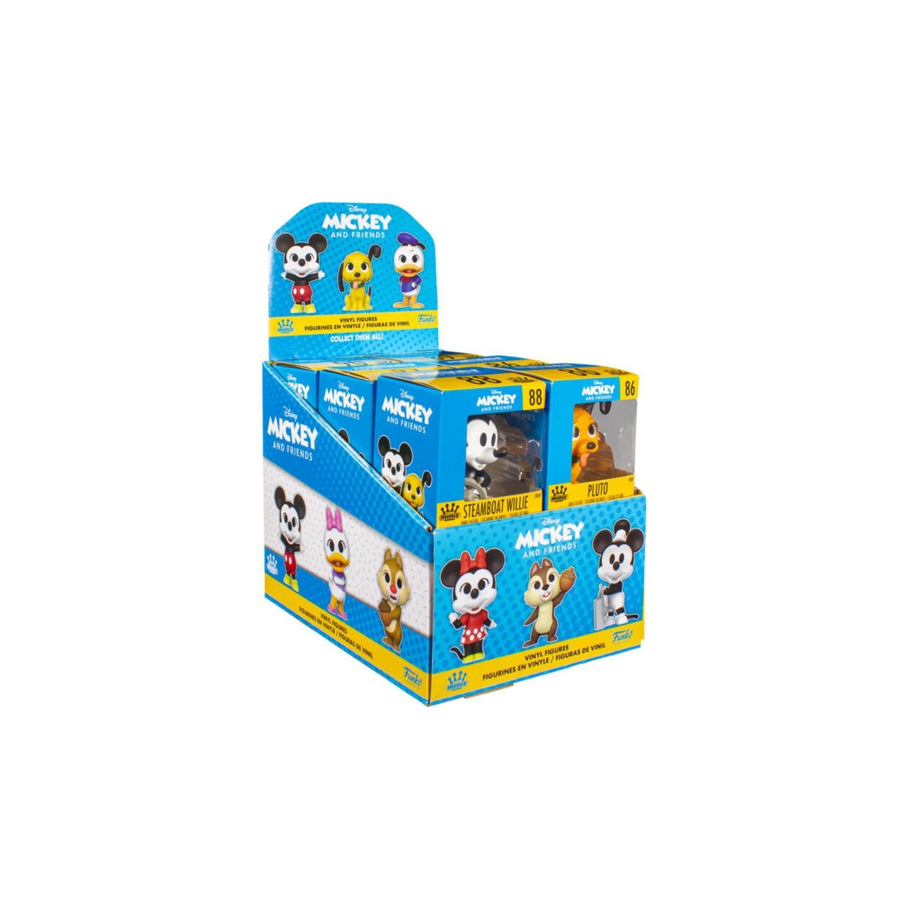 Figura Minis Disney Mickey And Friends Exclusive 12 Unidades