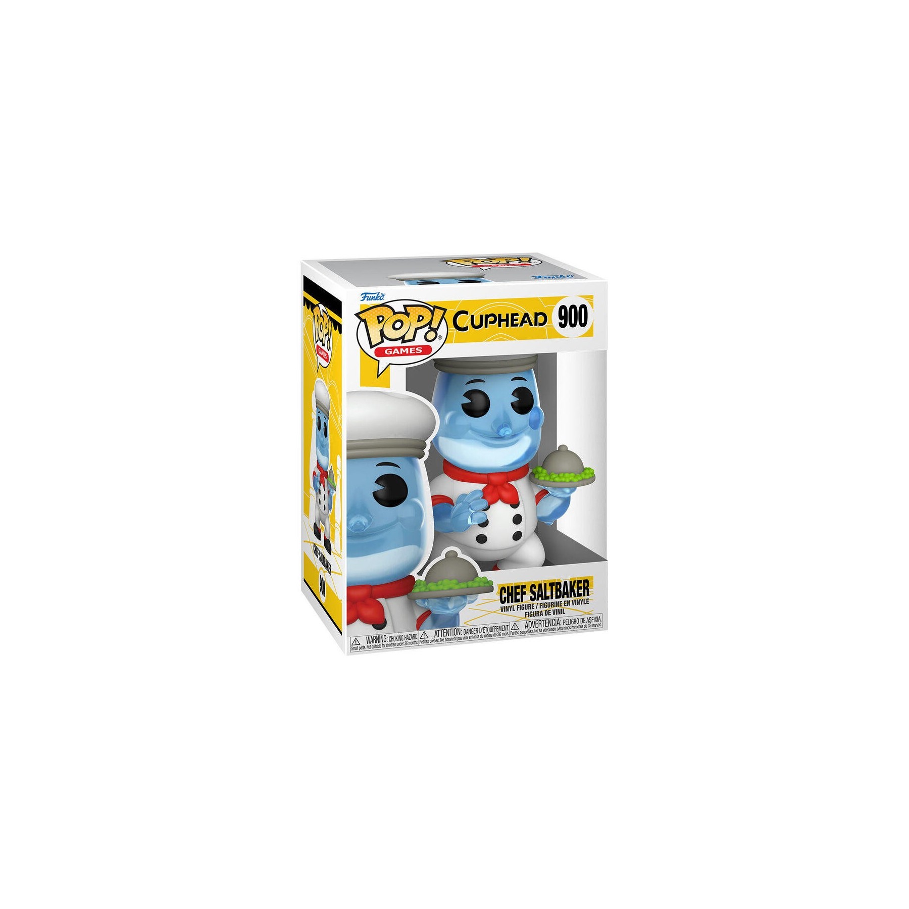 Figura Pop Cuphead Chef Saltbaker