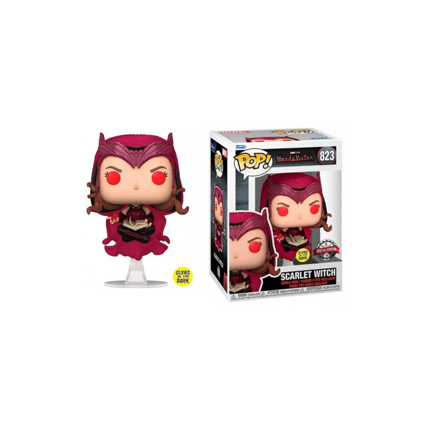 Figura Pop Marvel Wanda Vision Scarlet Witch Exclusive