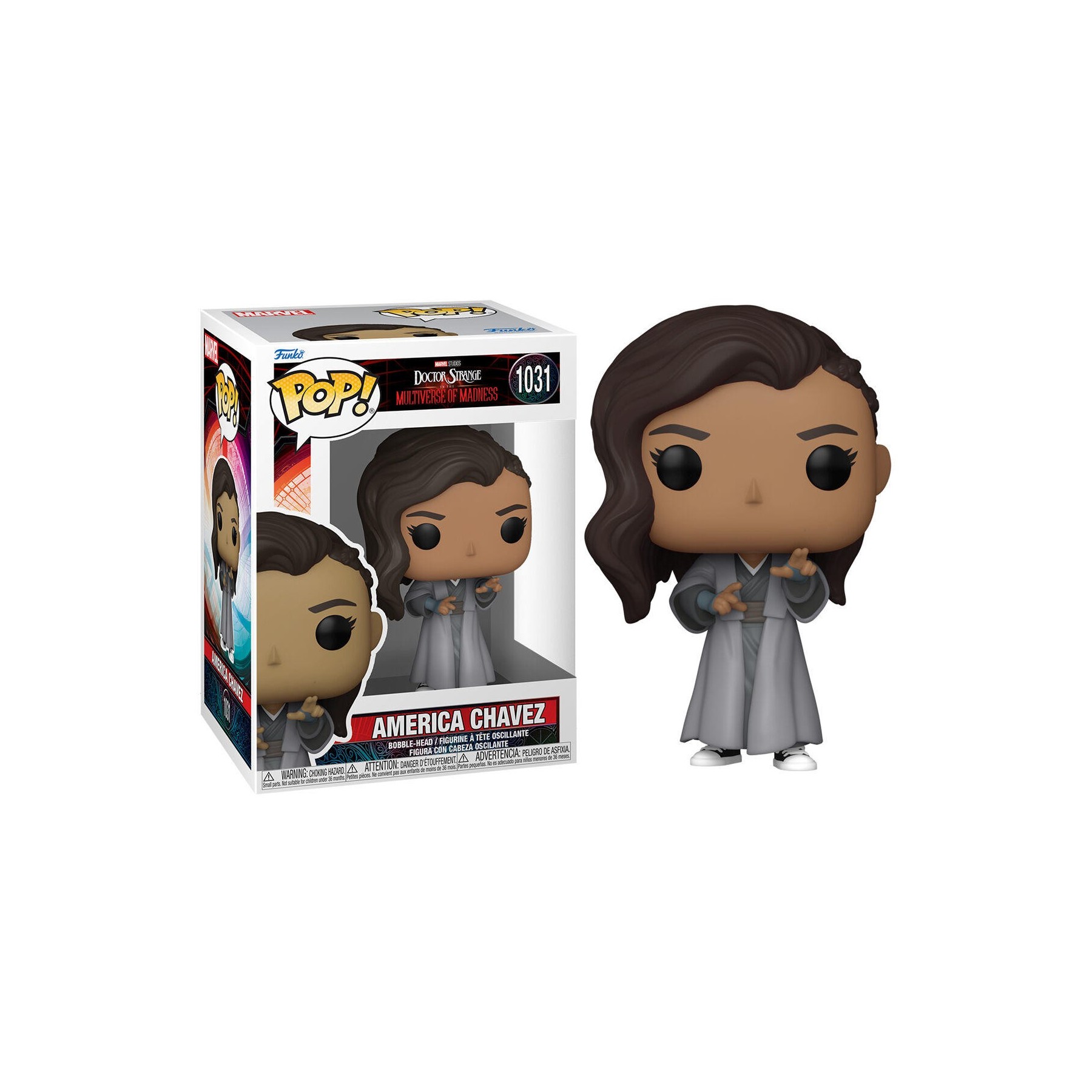 Figura Pop Marvel Doctor Strange America Chavez