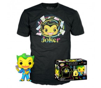 Set Figura Pop & Tee Dc Comics Batman Joker Exclusive