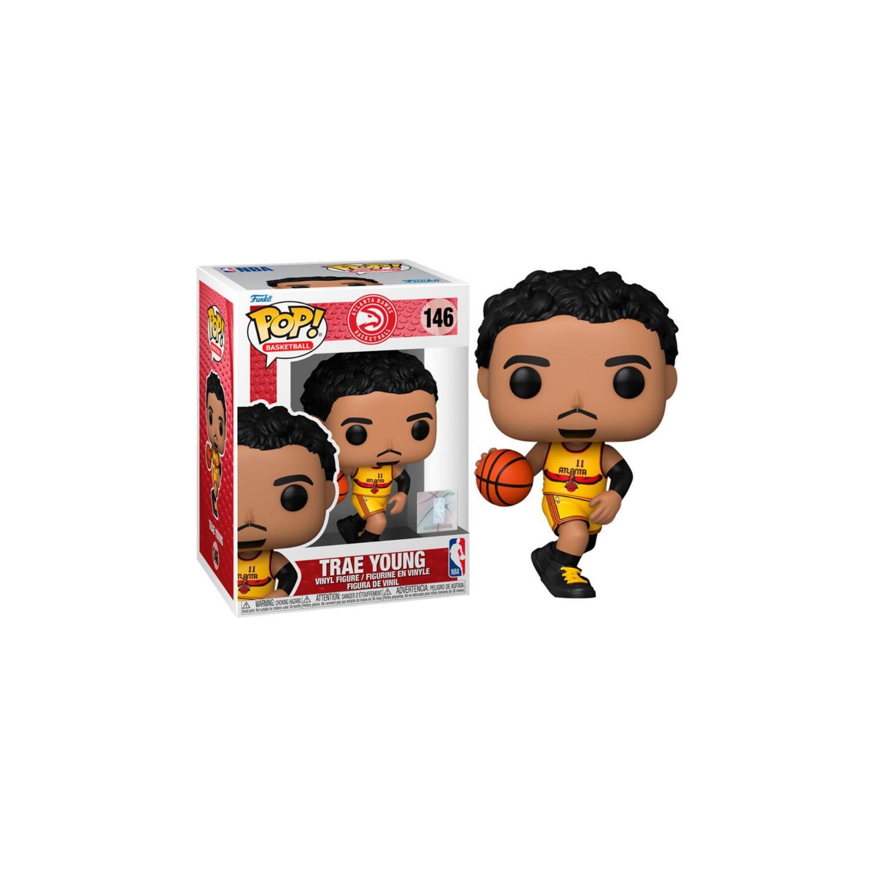 Figura Pop Nba Hawks Trae Young