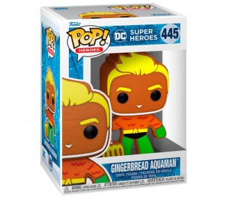 Figura Pop Dc Comics Holiday Gingerbread Aquaman