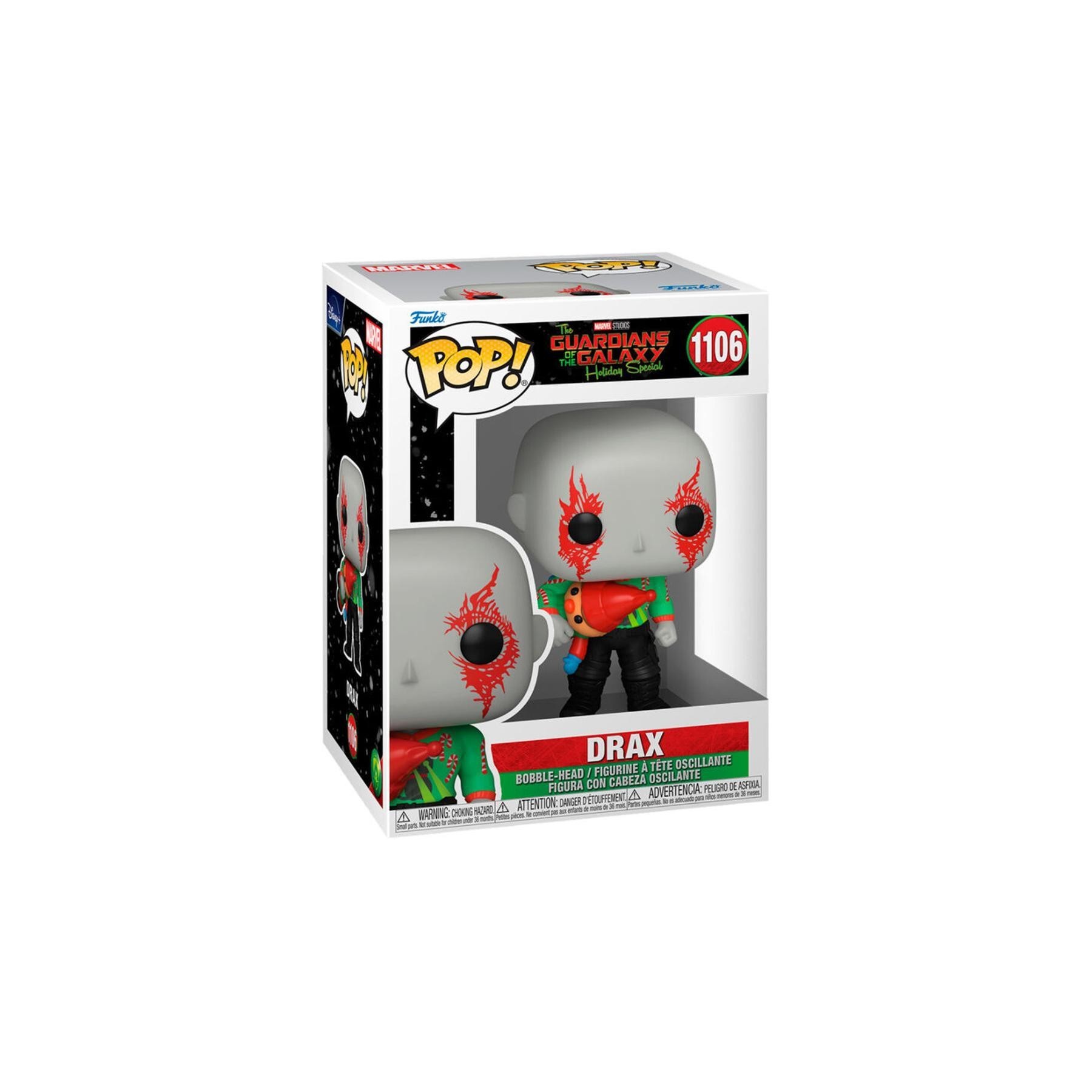 Figura Pop Marvel Guardianes De La Galaxia Drax
