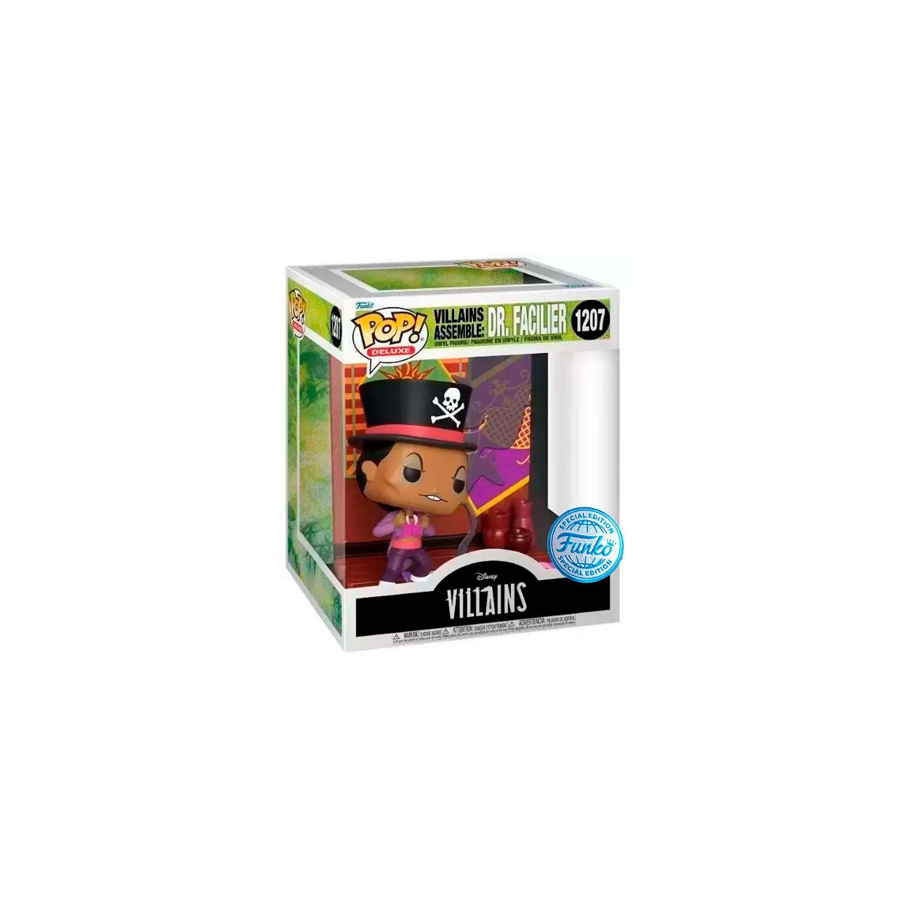 Figura Pop Disney Villains Dr Facilier Exclusive