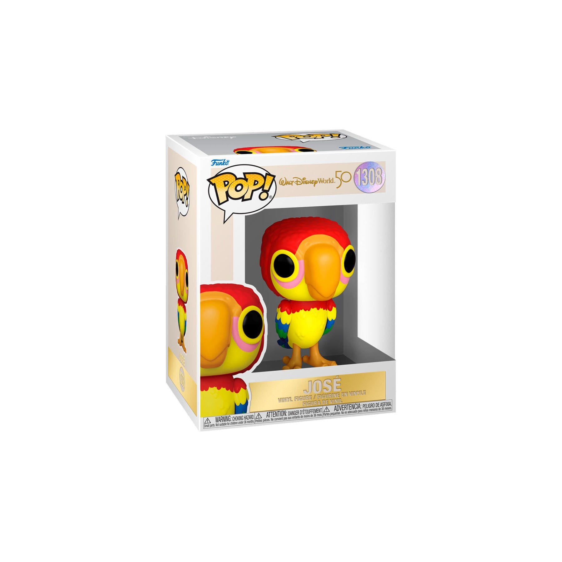Figura Pop Walt Disney World 50Th Anniversary Parrot Jose
