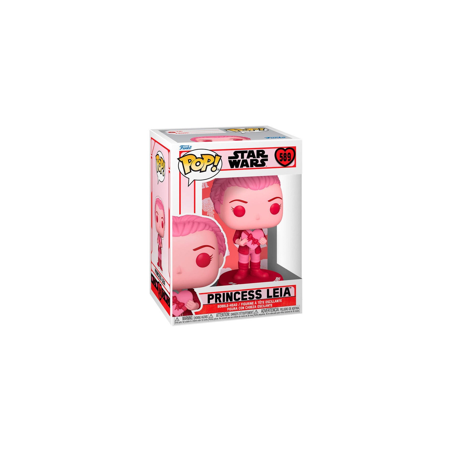Figura Pop Star Wars Valentines Princess Leia