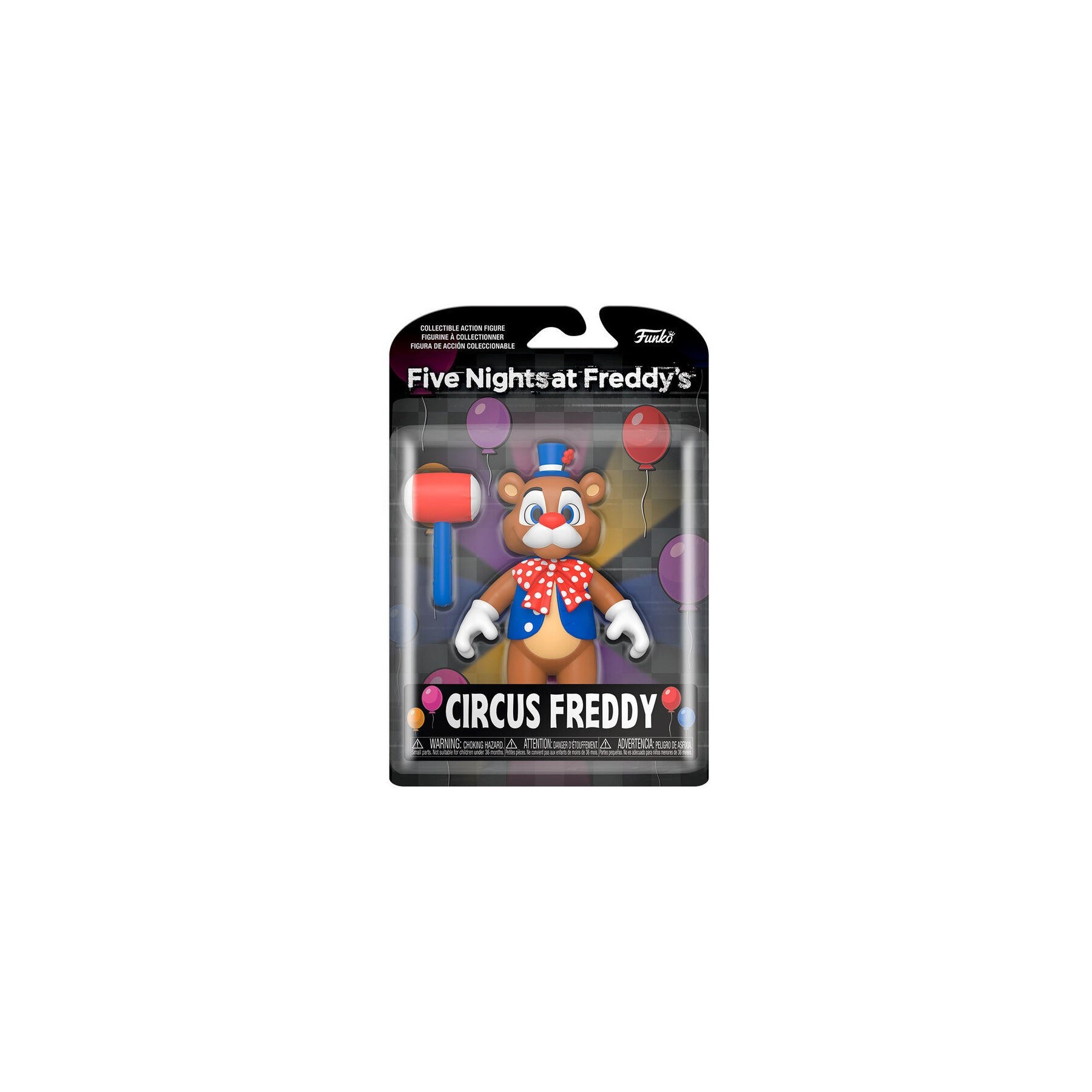 Figura Action Five Nights At Freddys Circus Freddy 12,5Cm