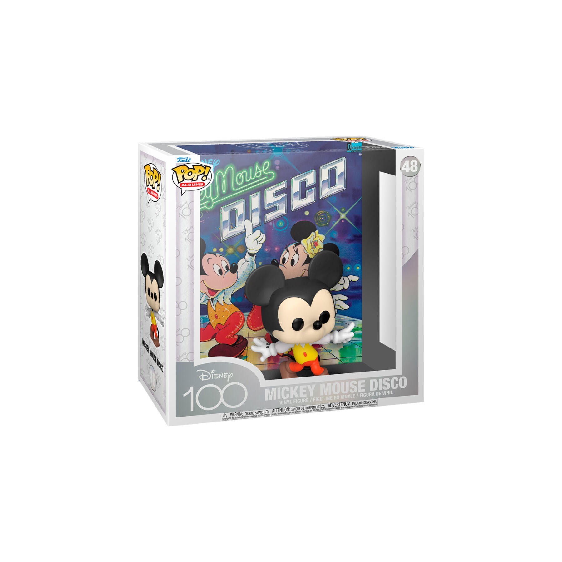 Figura Pop Albums Disney 100Th Anniversary Mickey Mouse Disc