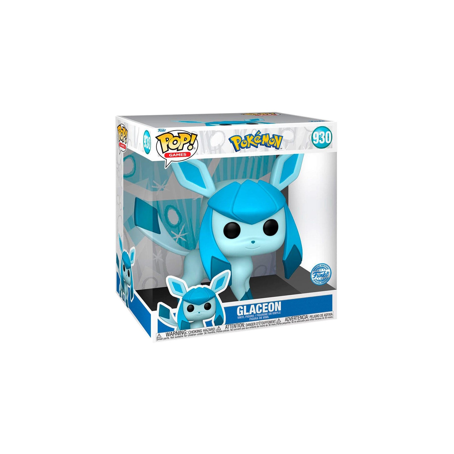 Figura Pop Pokemon Glaceon Exclusive 25Cm